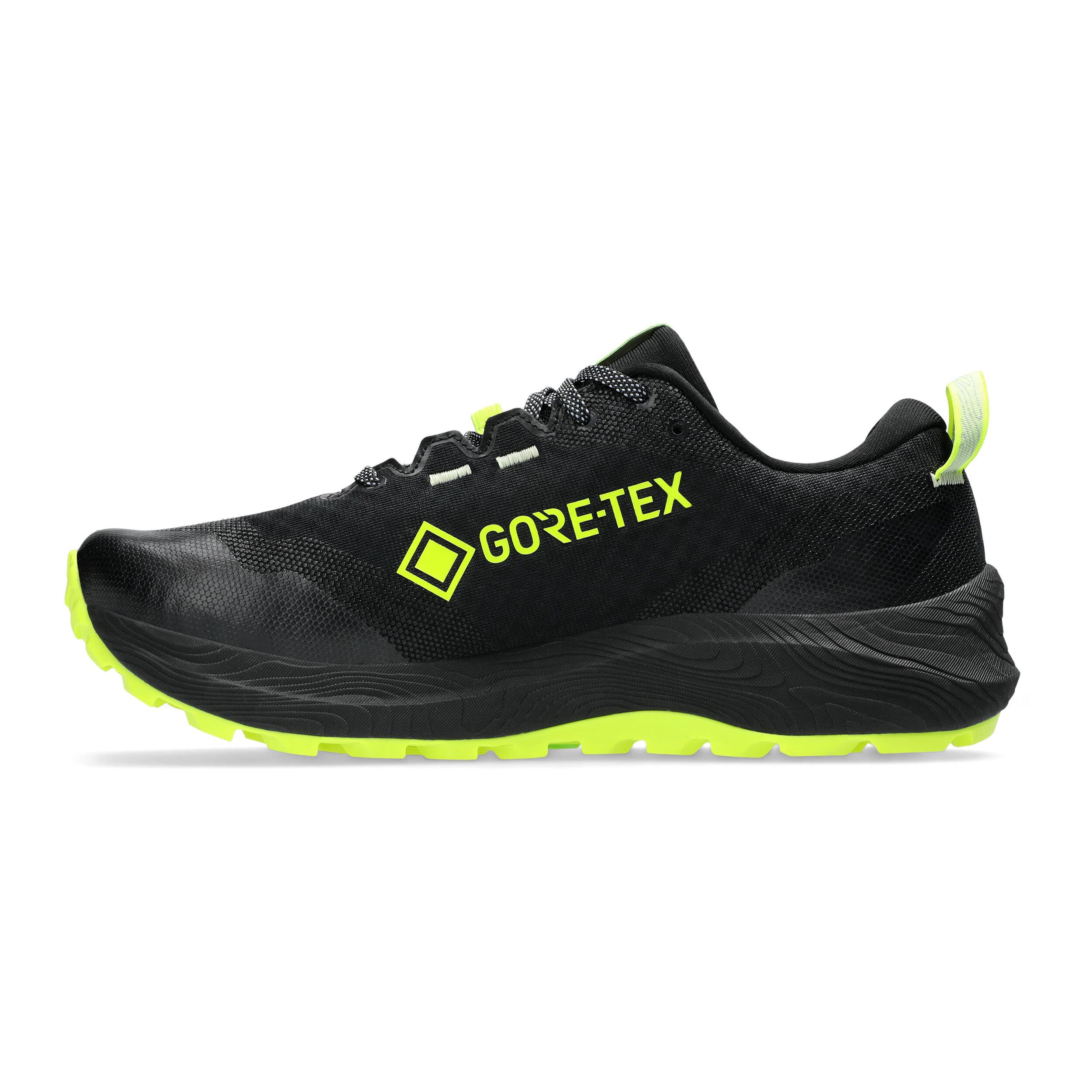 【クーポン対象外】 Buy ASICS Black Men Shoe Running Trail GTX 12 Gel-Trabuco 靴