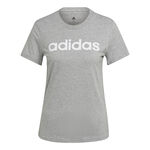 adidas Clothing adidas Linear T-Shirt Women-Grey