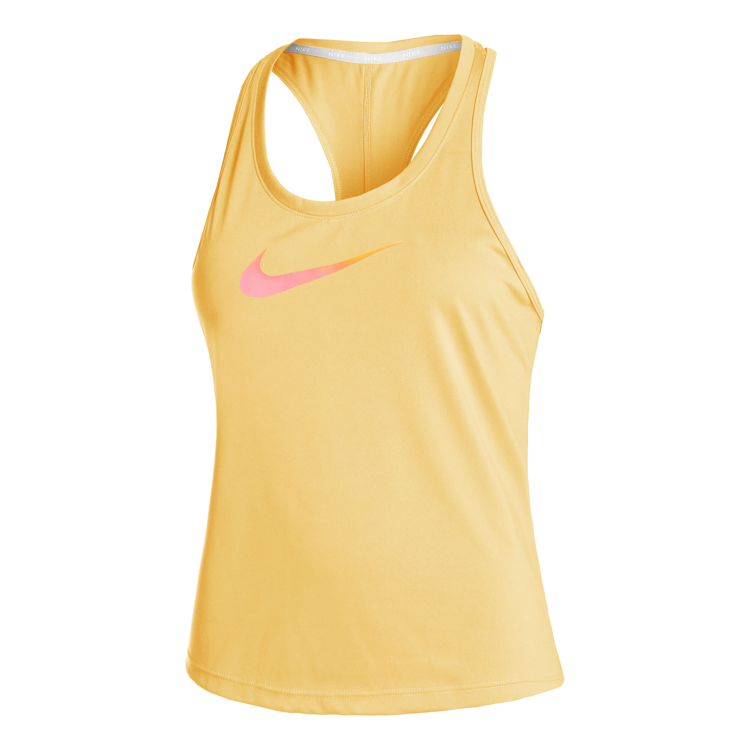 Yellow nike tank top sale