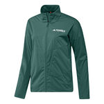 adidas Clothing adidas Terrex XPR Softshell Running jacket Women - green, 