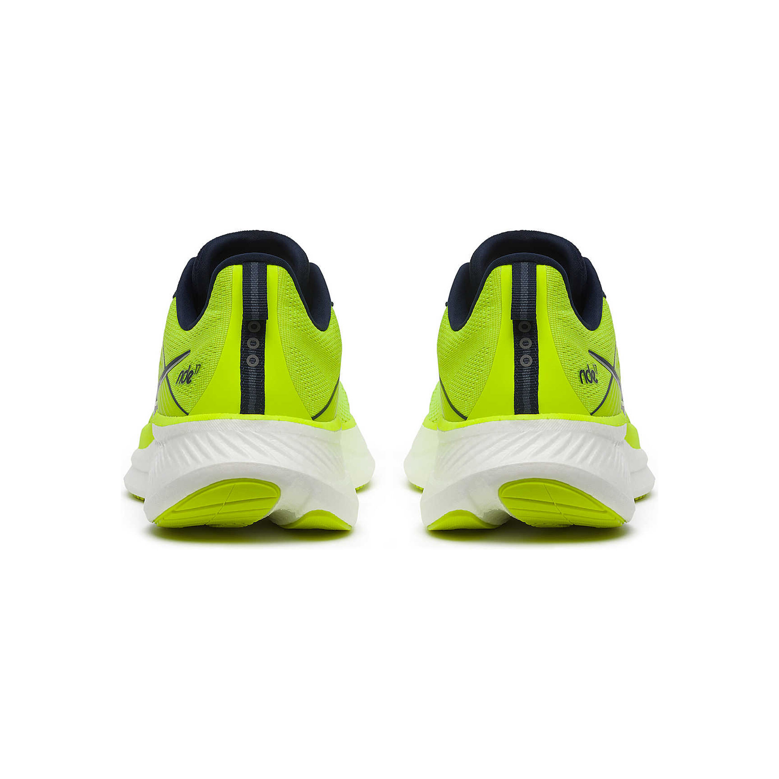 Buy Saucony Ride 17 Neutral Running Shoe Men Lemon Blue in size 41 online Running Point COM