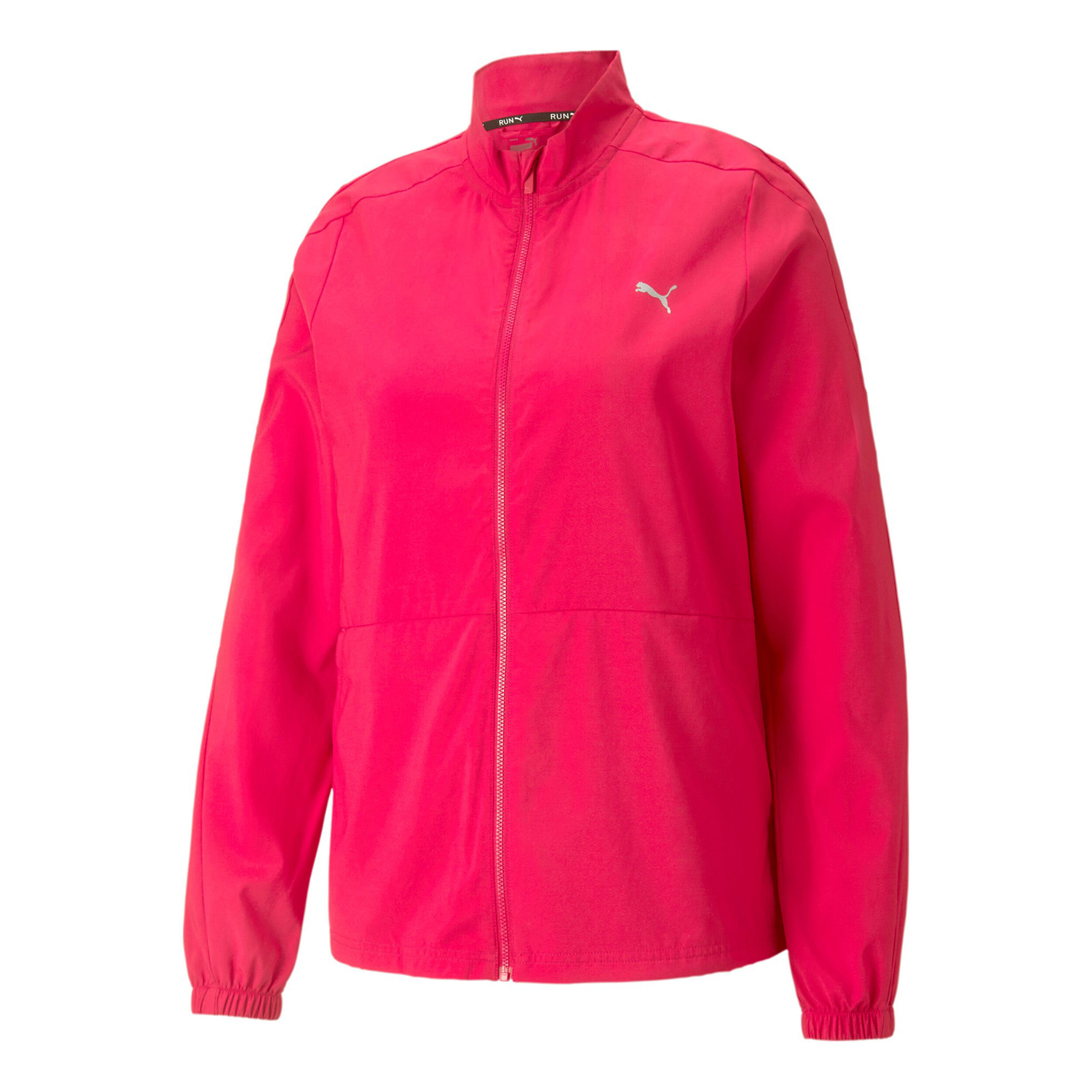Pink top puma windbreaker