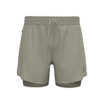 Odlo Clothing Odlo Zeroweight 5in 2in1 Running Shorts Men-Grey