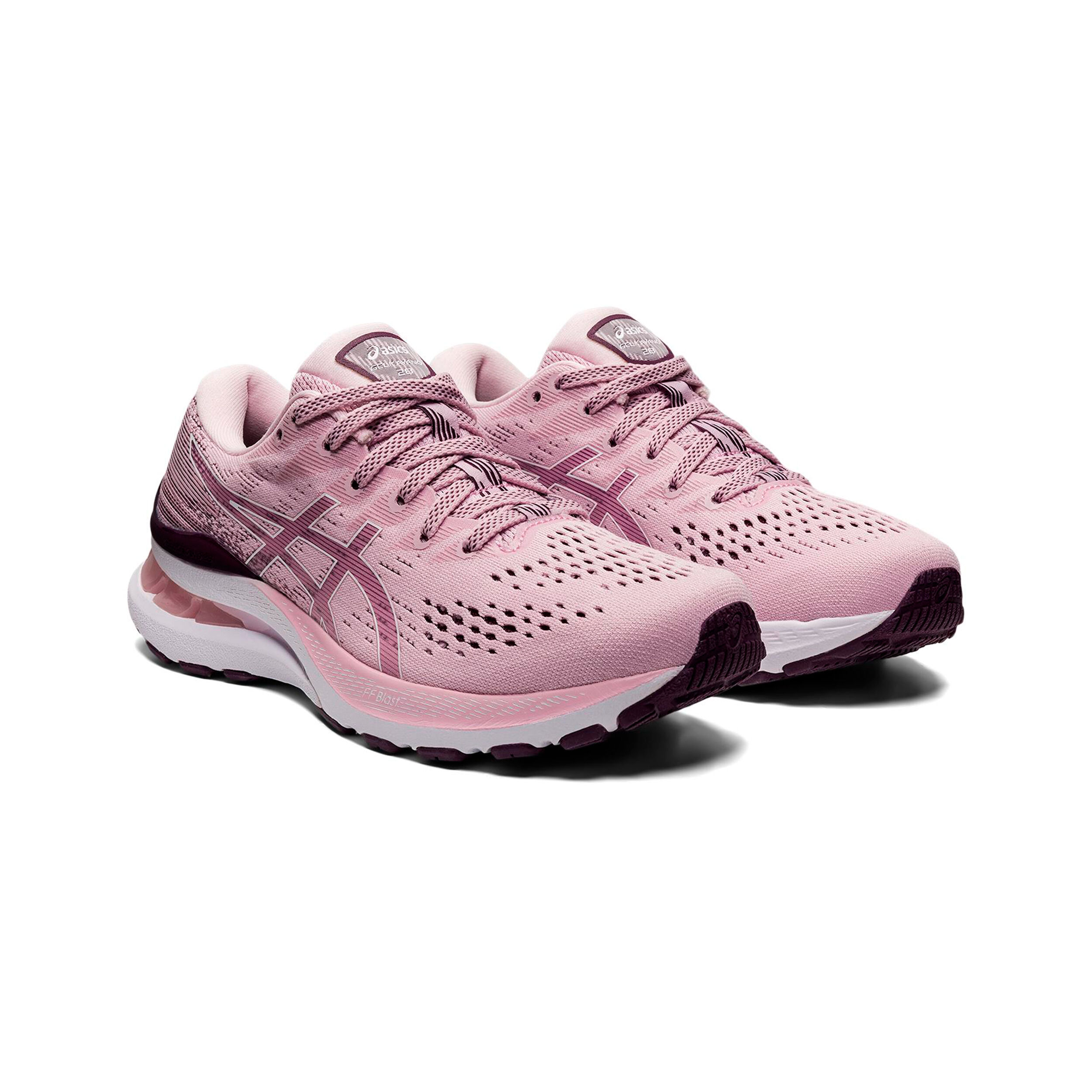 Asics gel kayano 18 kids pink best sale