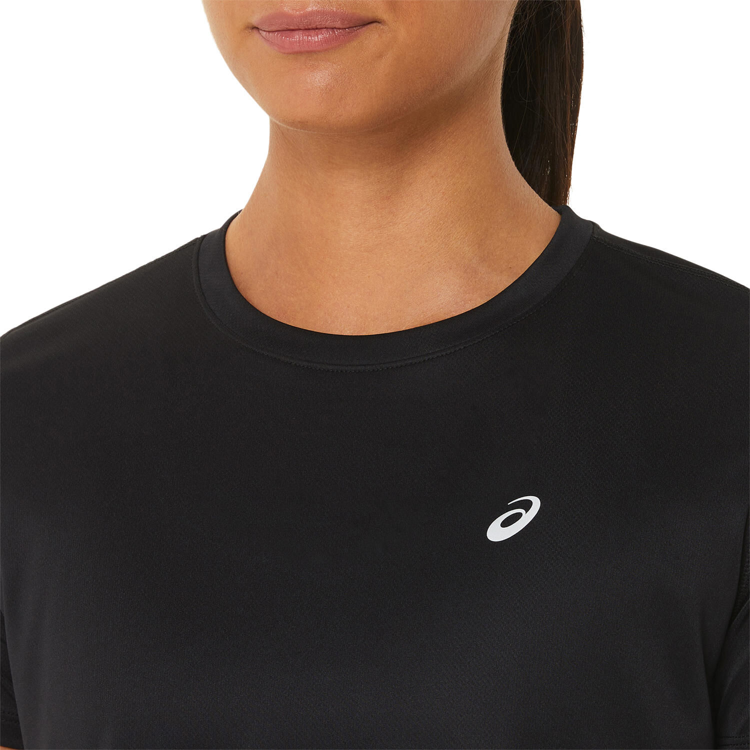 Buy ASICS Katakana Running Shirt Women Black in size XS