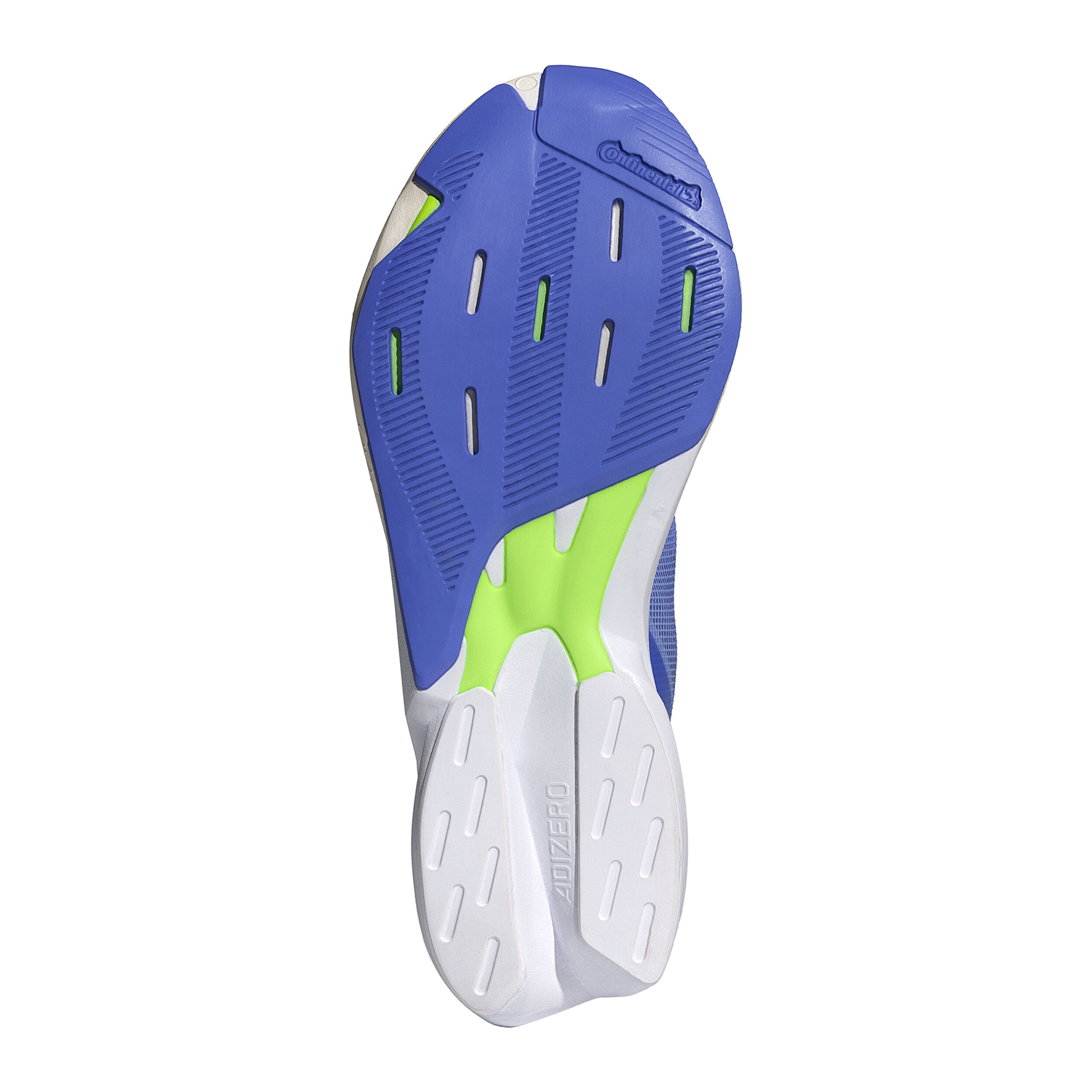 Adizero Adios 8 Competition Running Shoe Women Light Blue Neon Yellow