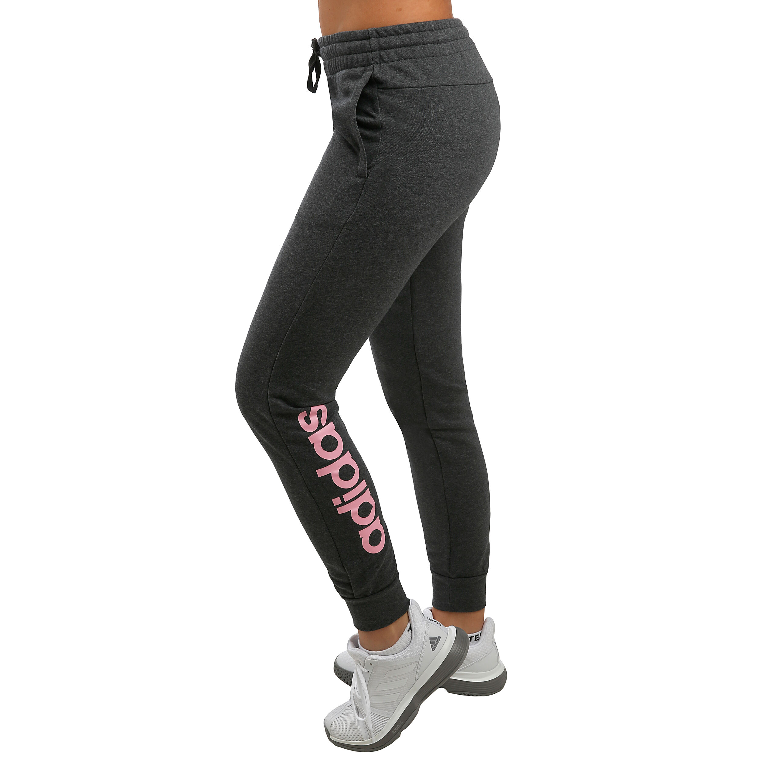 Adidas essentials linear pants women's 2025