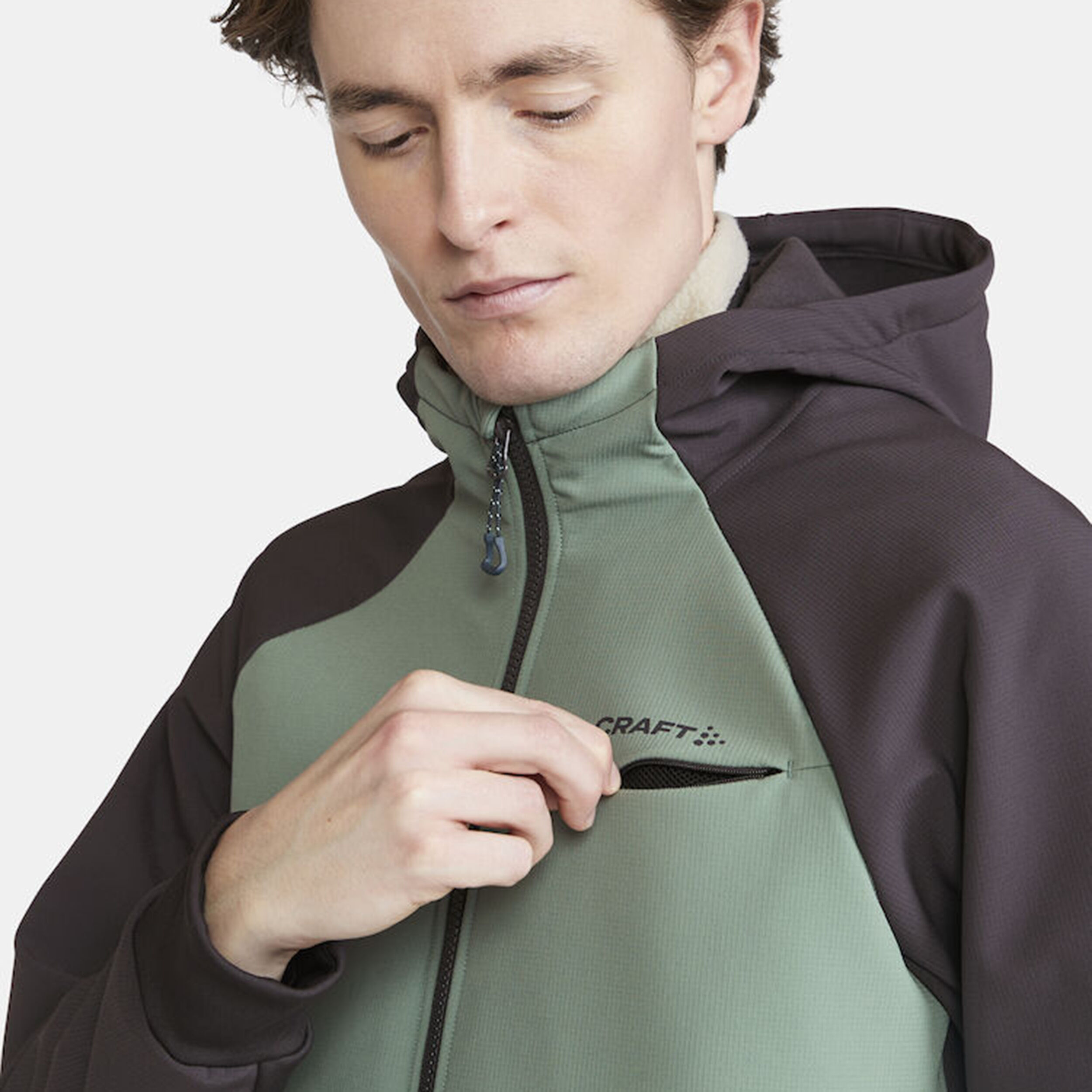 Buy Craft ADV Backcountry Hybrid Running Jacket Men Grey Green online Running Point COM