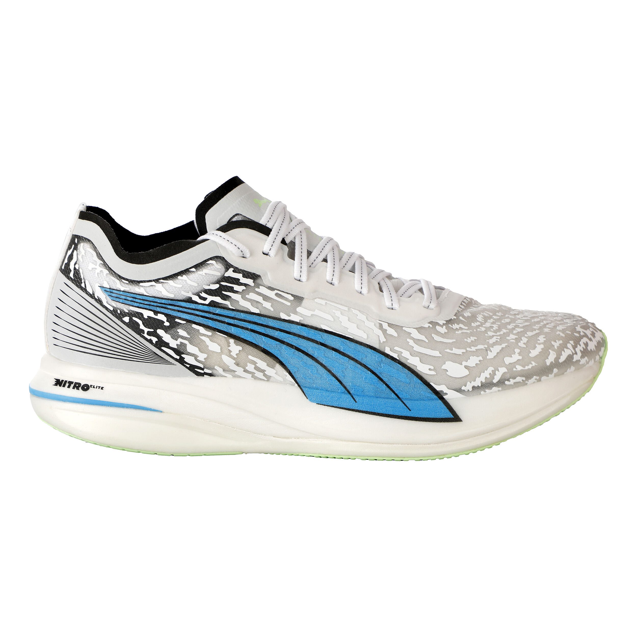 Buy Puma Deviate Nitro Elite Racer Wildwash Competition Running Shoe Men  White, Blue online | Running Point COM