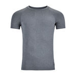 Odlo Clothing Odlo BL Top Crew Neck Shortsleeve Performance Light Eco Running Shirt Men-Grey