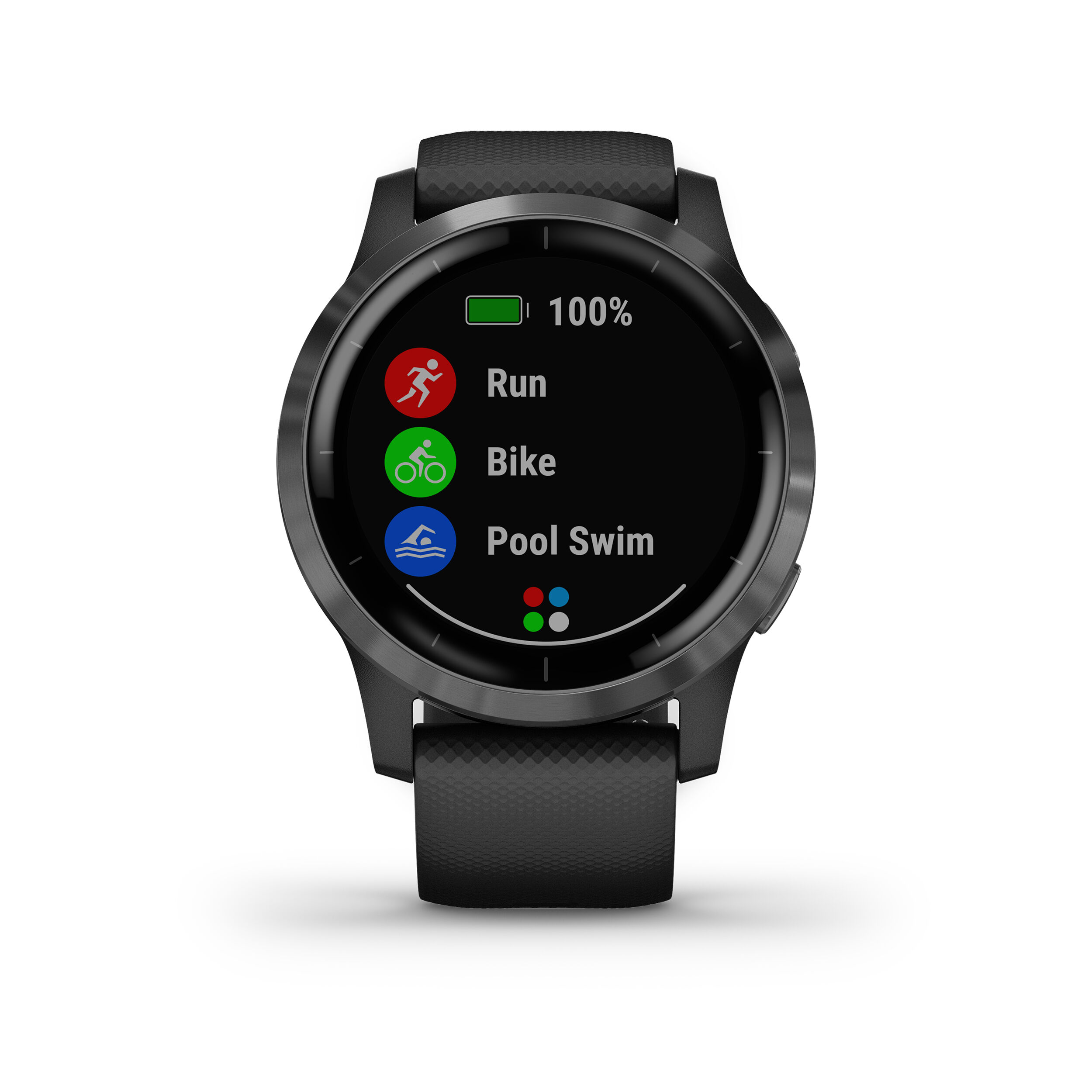 Buy Garmin VIVOACTIVE 4 Pulse Watch Dark Grey online Running Point COM