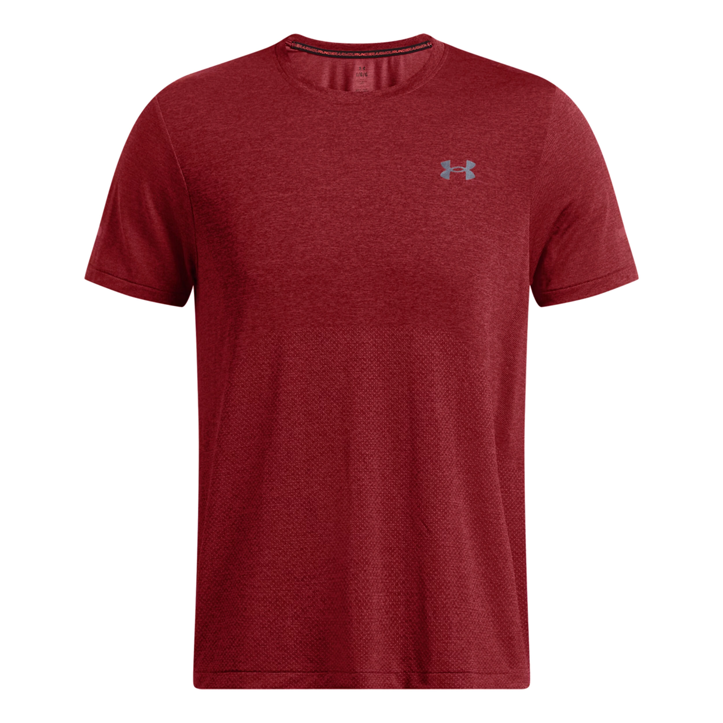 Seamless Stride Running Shirt Men - Red