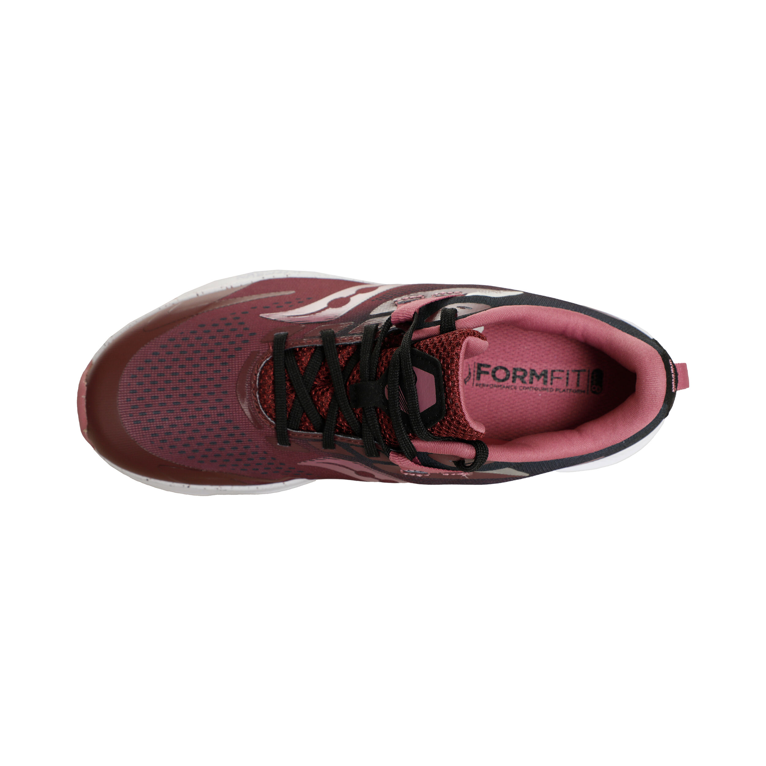 Buy Saucony Ride 15 Neutral Running Shoe Kids Dark Red White online Running Point COM
