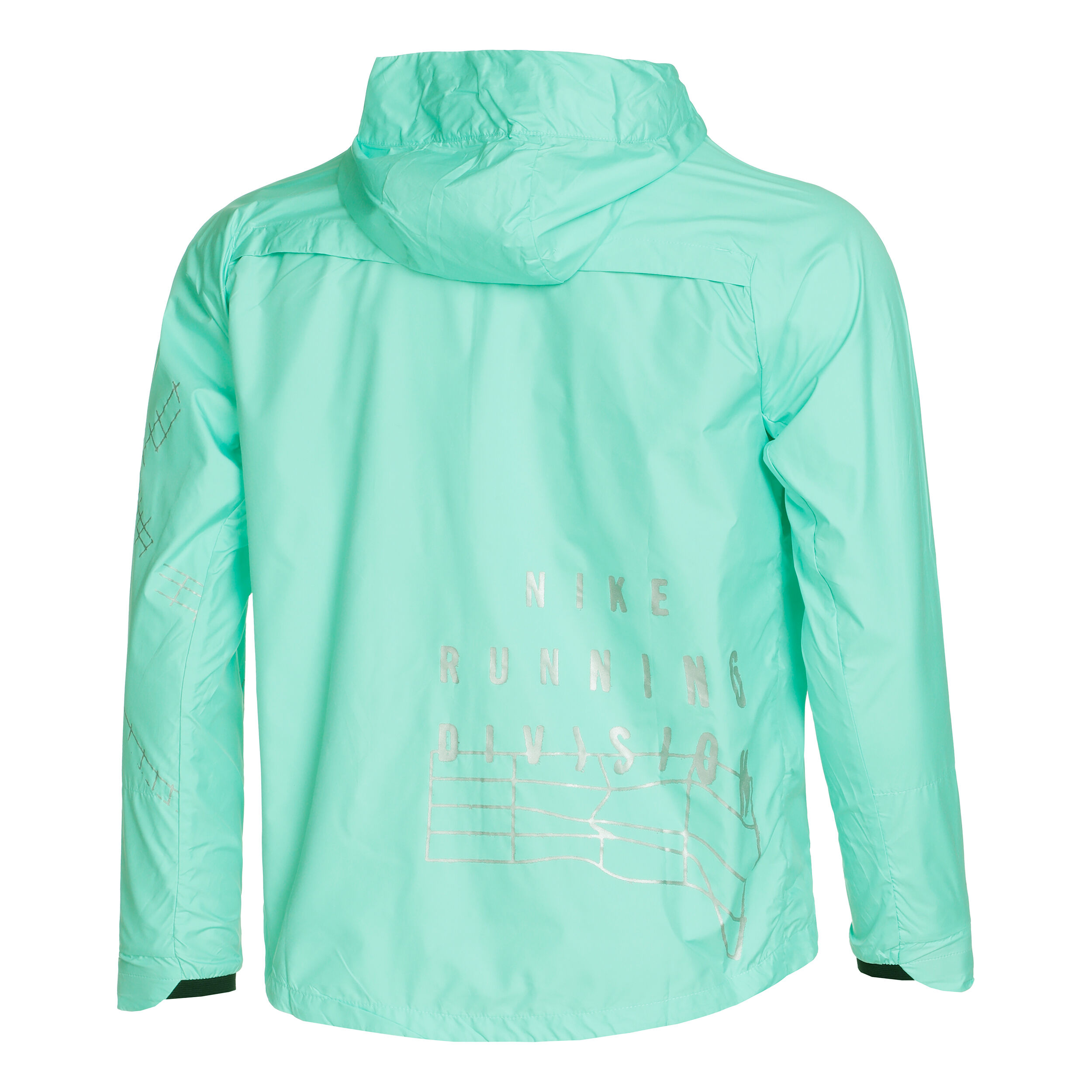 Turquoise running jacket on sale
