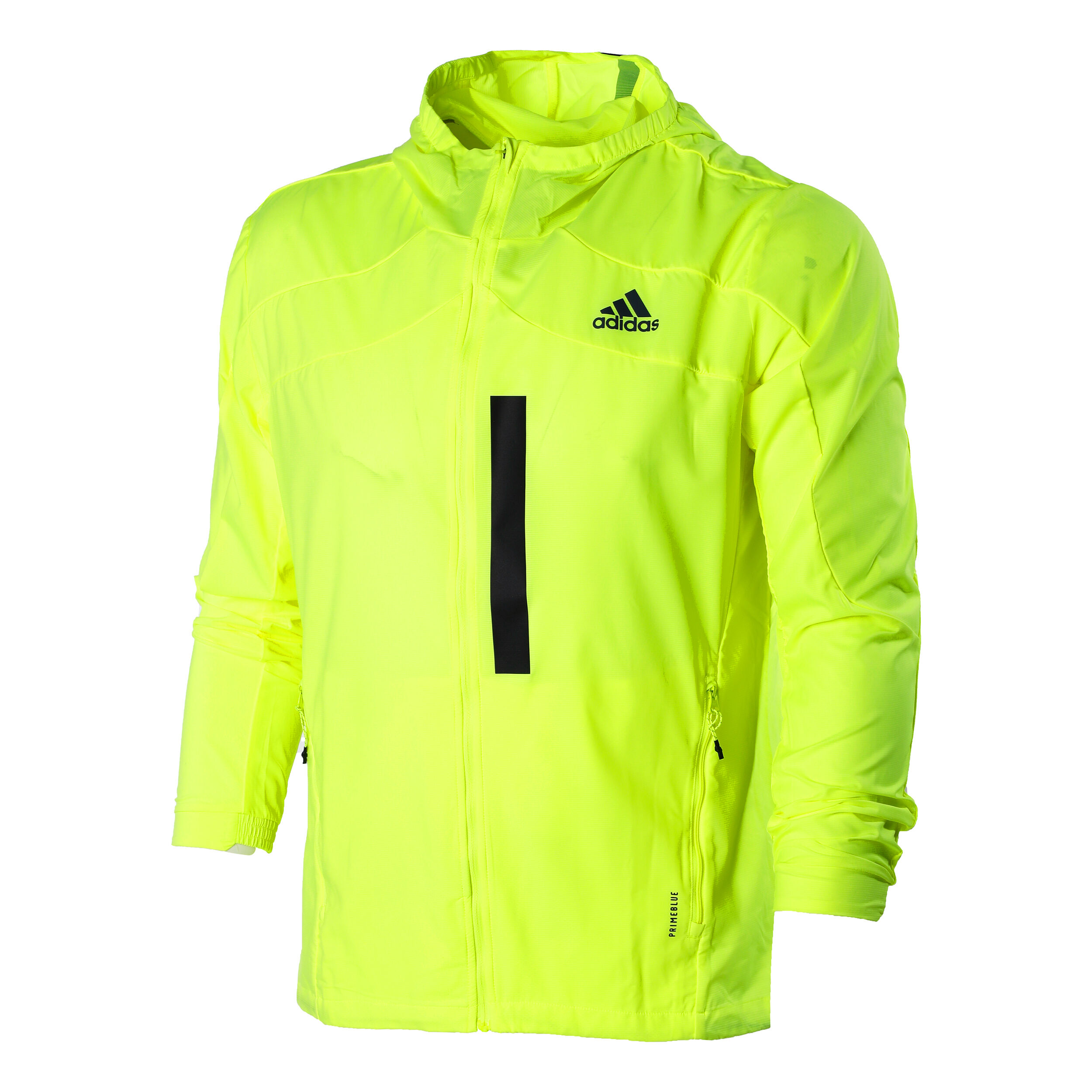 Buy adidas Marathon Training Jacket Men Neon Yellow Black online Running Point COM
