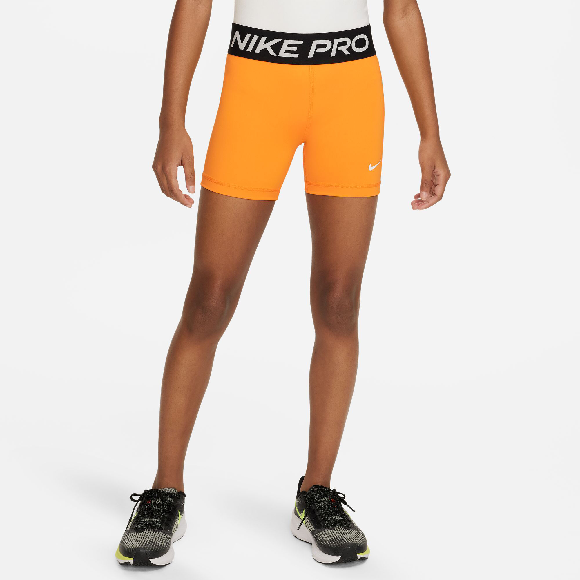 Buy Nike Dri Fit Big Kids 3in Ball Shorts Girls Orange Black online Running Point COM