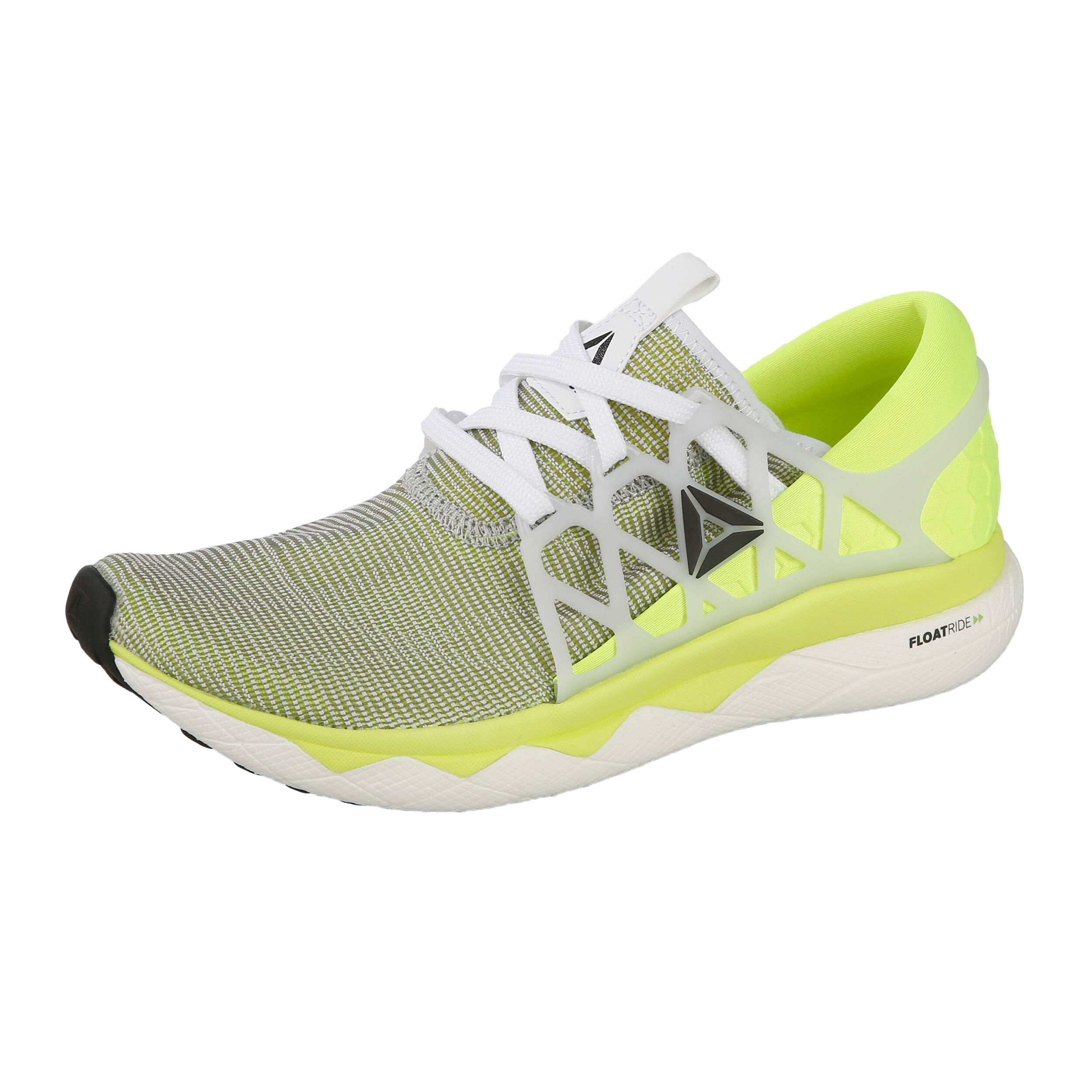 Buy Reebok Floatride Run Flexweave Neutral Running Shoe Women Neon Yellow Grey online Running Point COM
