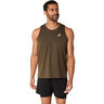 Core Running Shirt Men-Brown