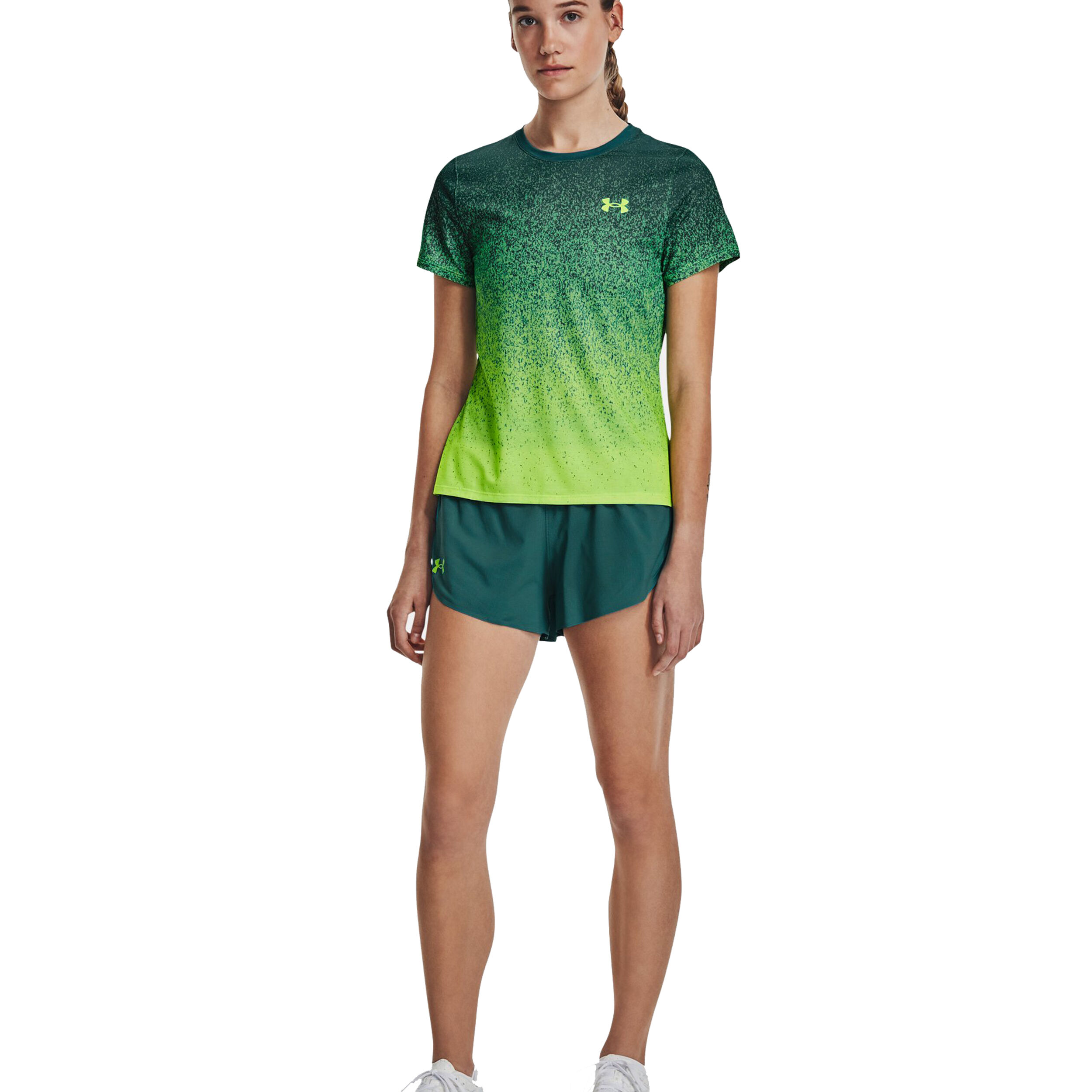 Buy Under Armour Pro Kit Elite Running Shirts Women Green Green online Running Point COM