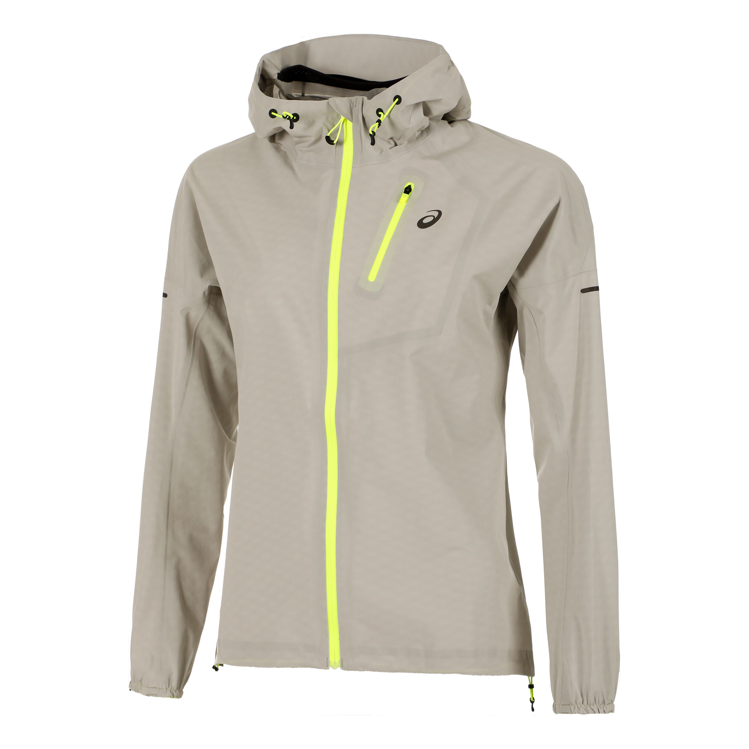 Buy ASICS Fujitrail Waterproof Running Jacket Women Beige online Running Point COM