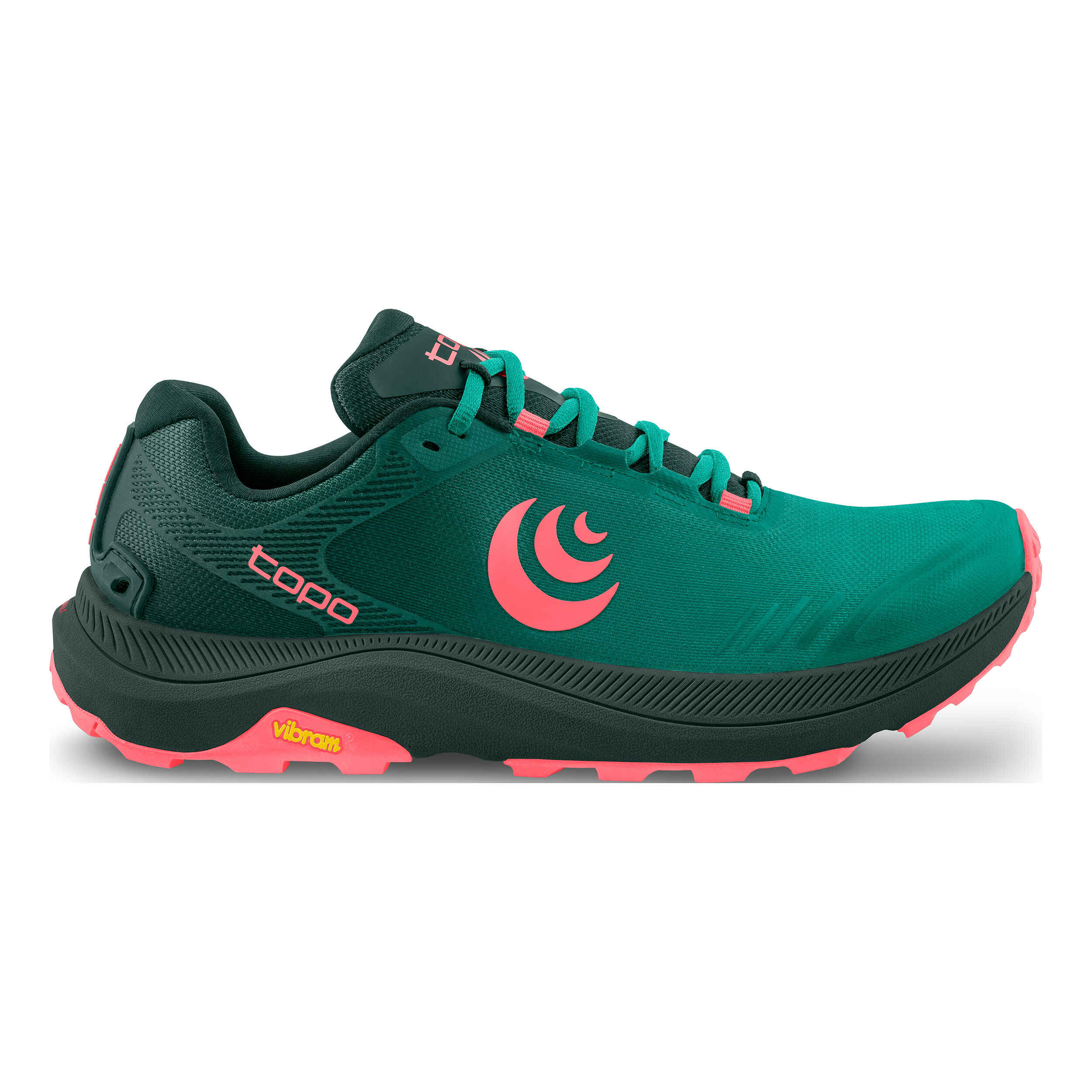 Buy TOPO ATHLETIC MT 5 Trail Running Shoe Women Dark Green Coral online Running Point COM