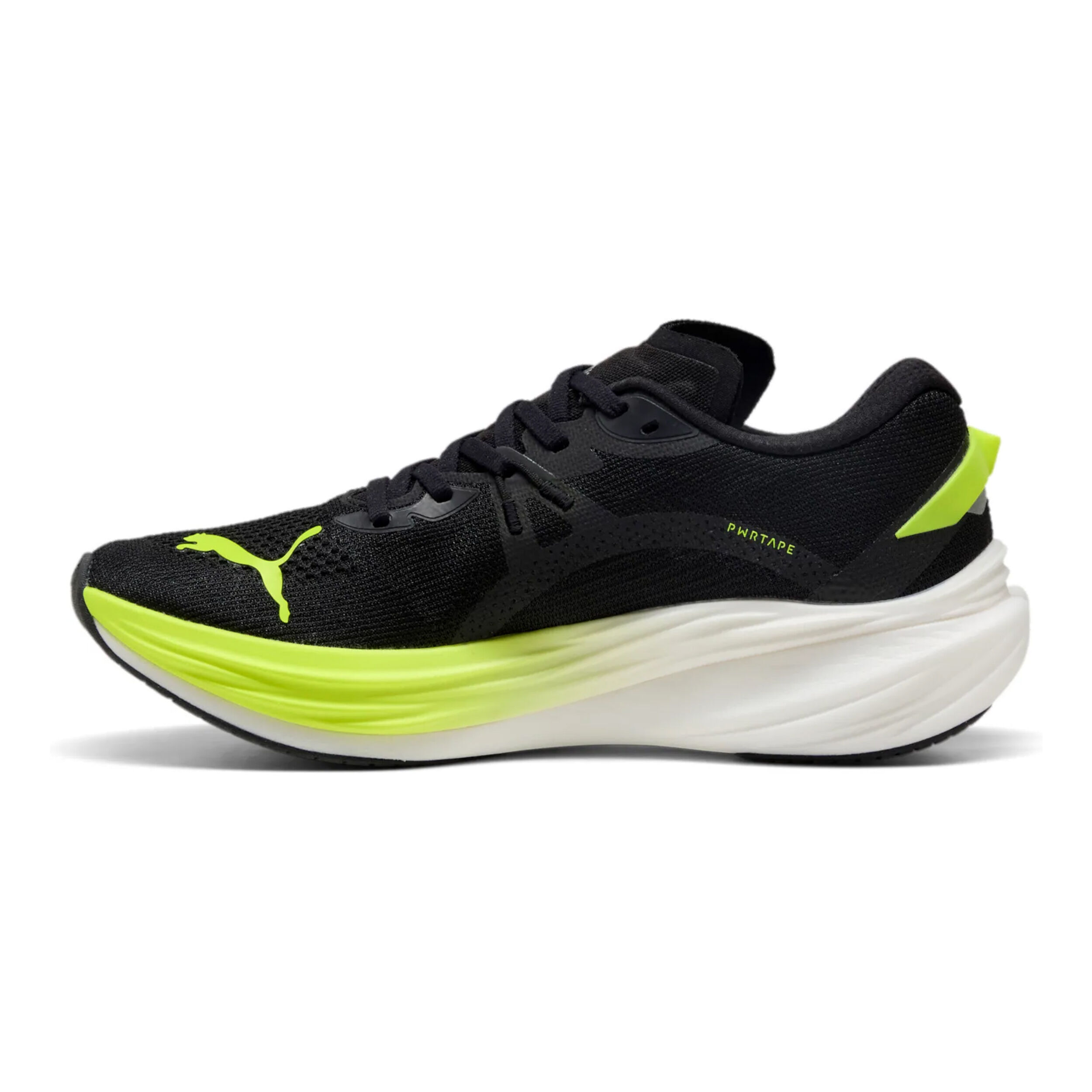 ★PUMA★ Diviate Nitro 3 Wide Black Yellow 37844903 Deviate NITRO™ 3 WIDE Women's Running Shoes | PUMA