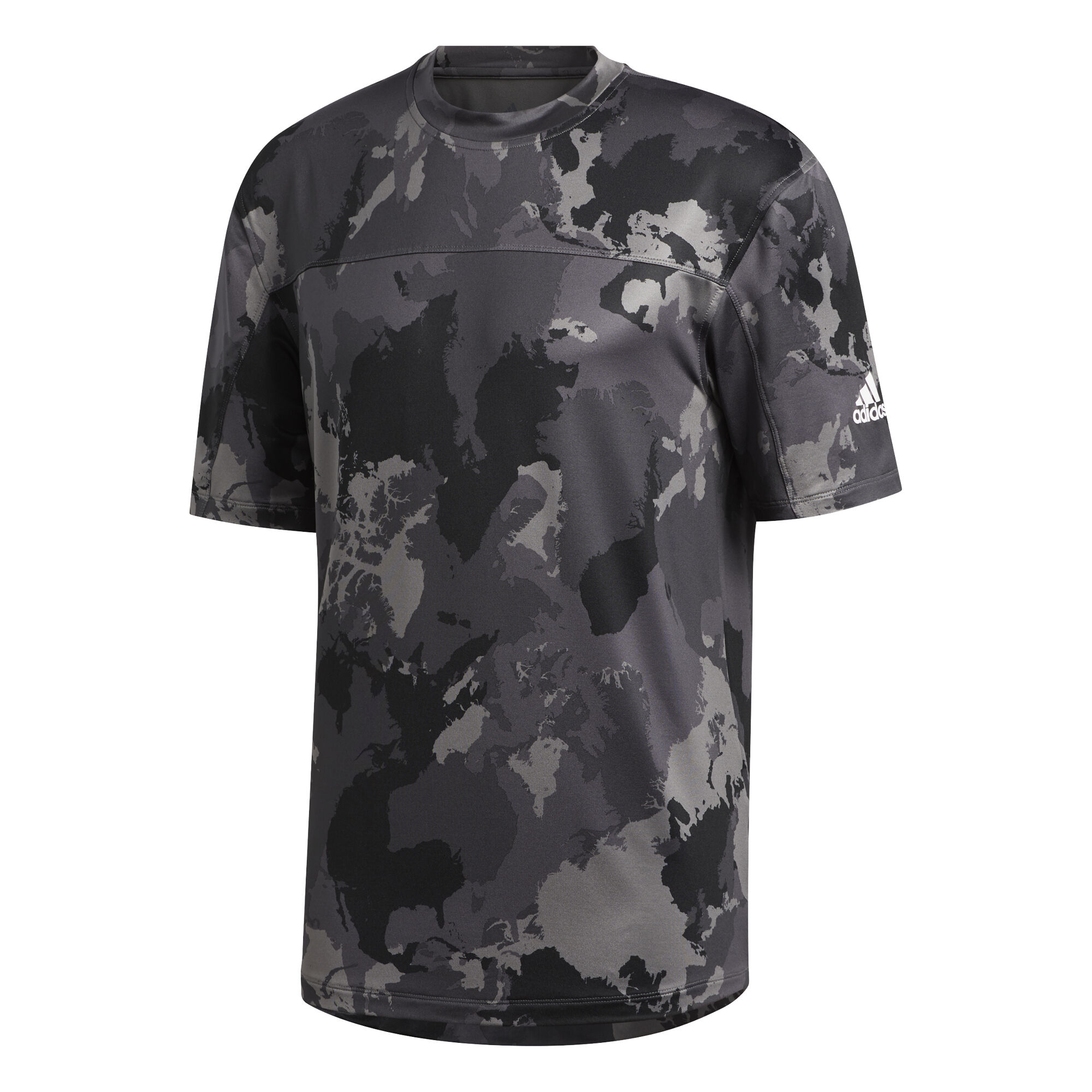 Buy adidas Con Camo T Shirt Men Dark Grey Multicoloured online Running Point COM