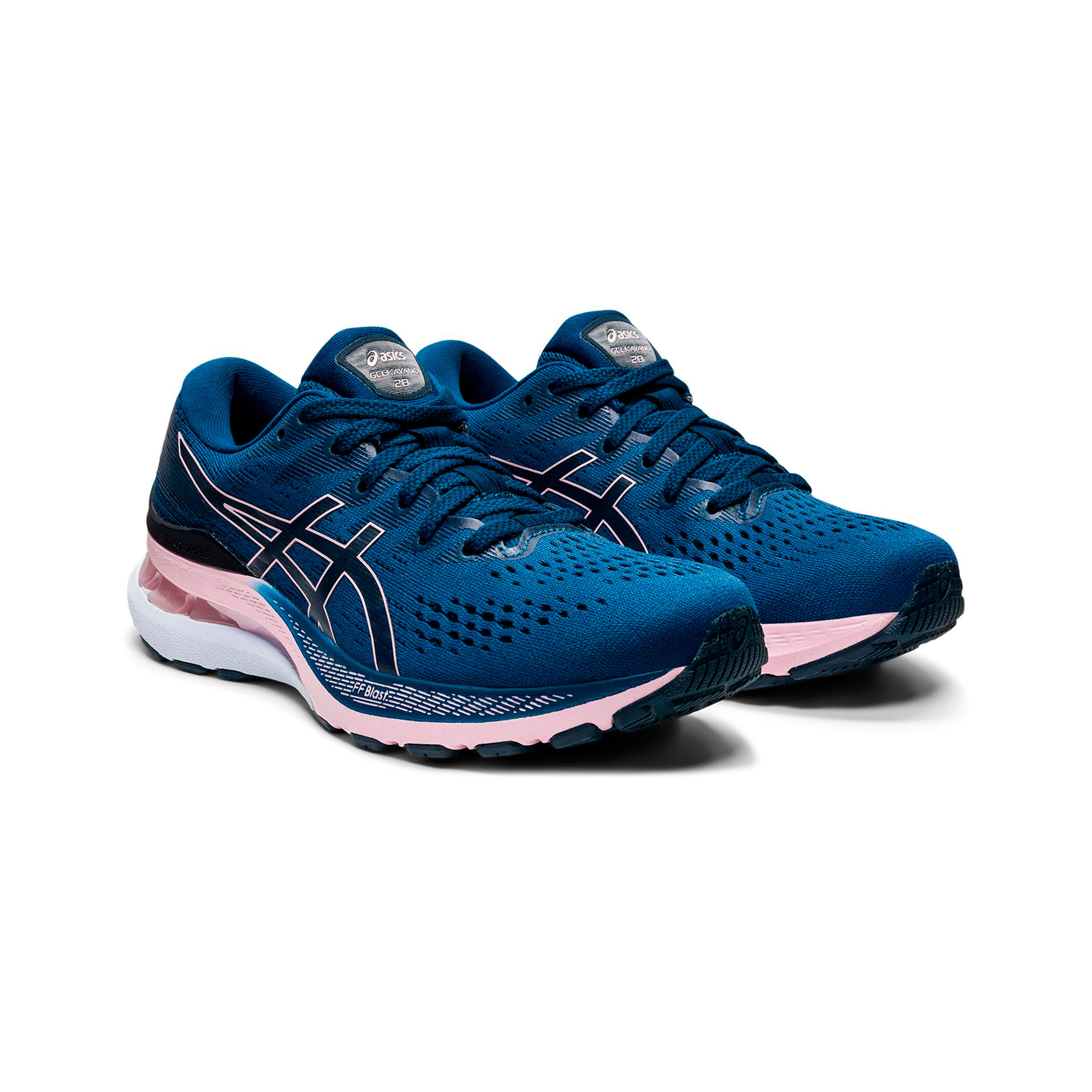 Buy ASICS Gel Kayano 28 Stability Running Shoe Women Blue Pink online Running Point COM