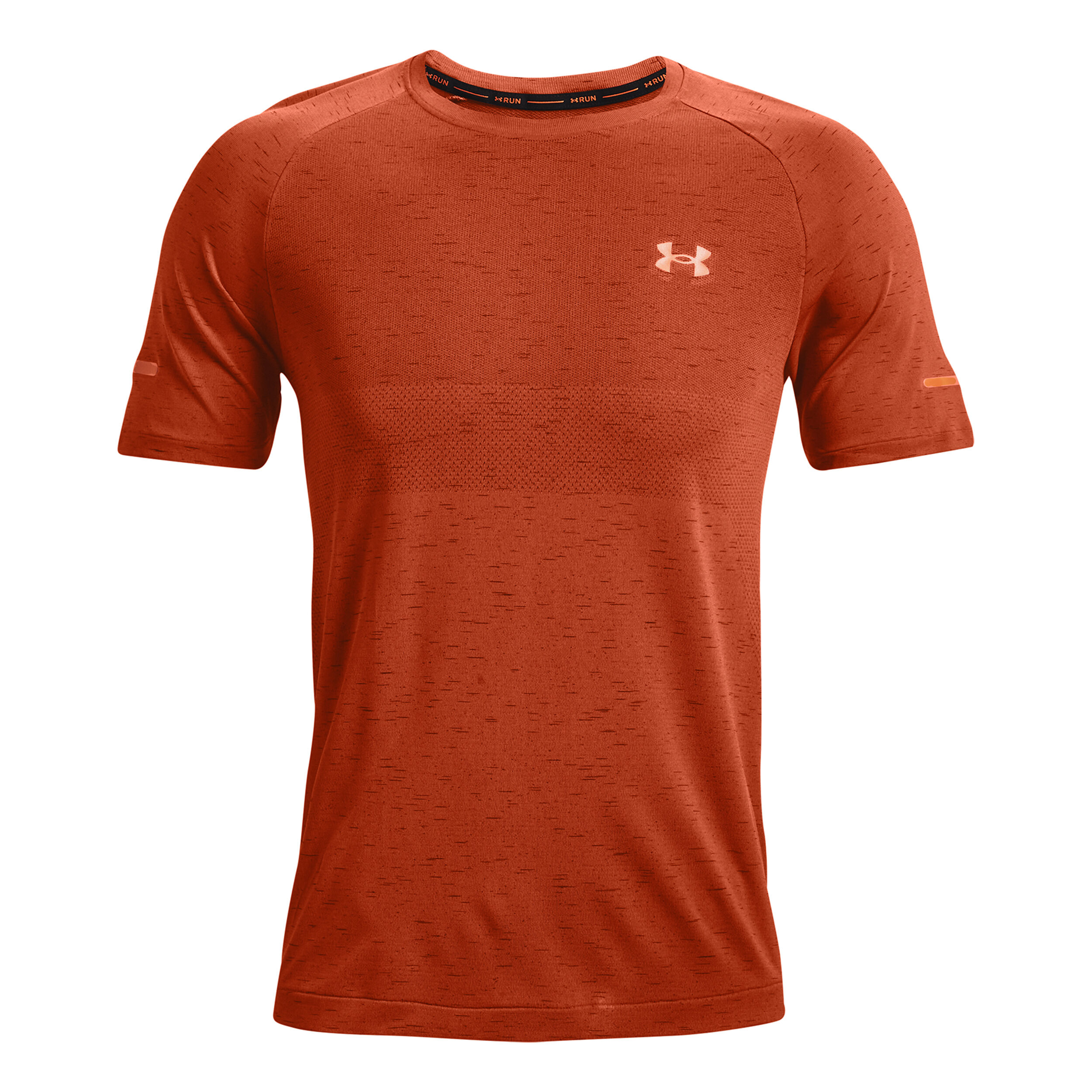 Orange under armour best sale tshirt