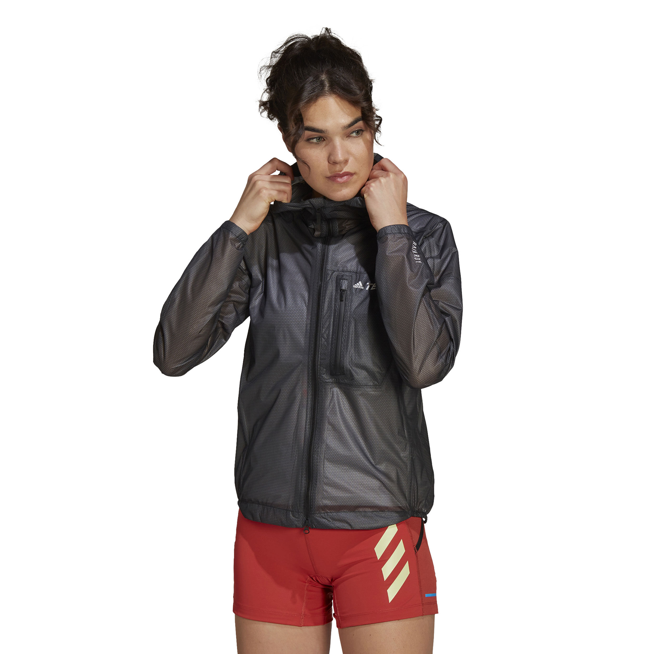 Buy adidas Terrex Agravic Rain Running Jacket Women Black online Running Point COM