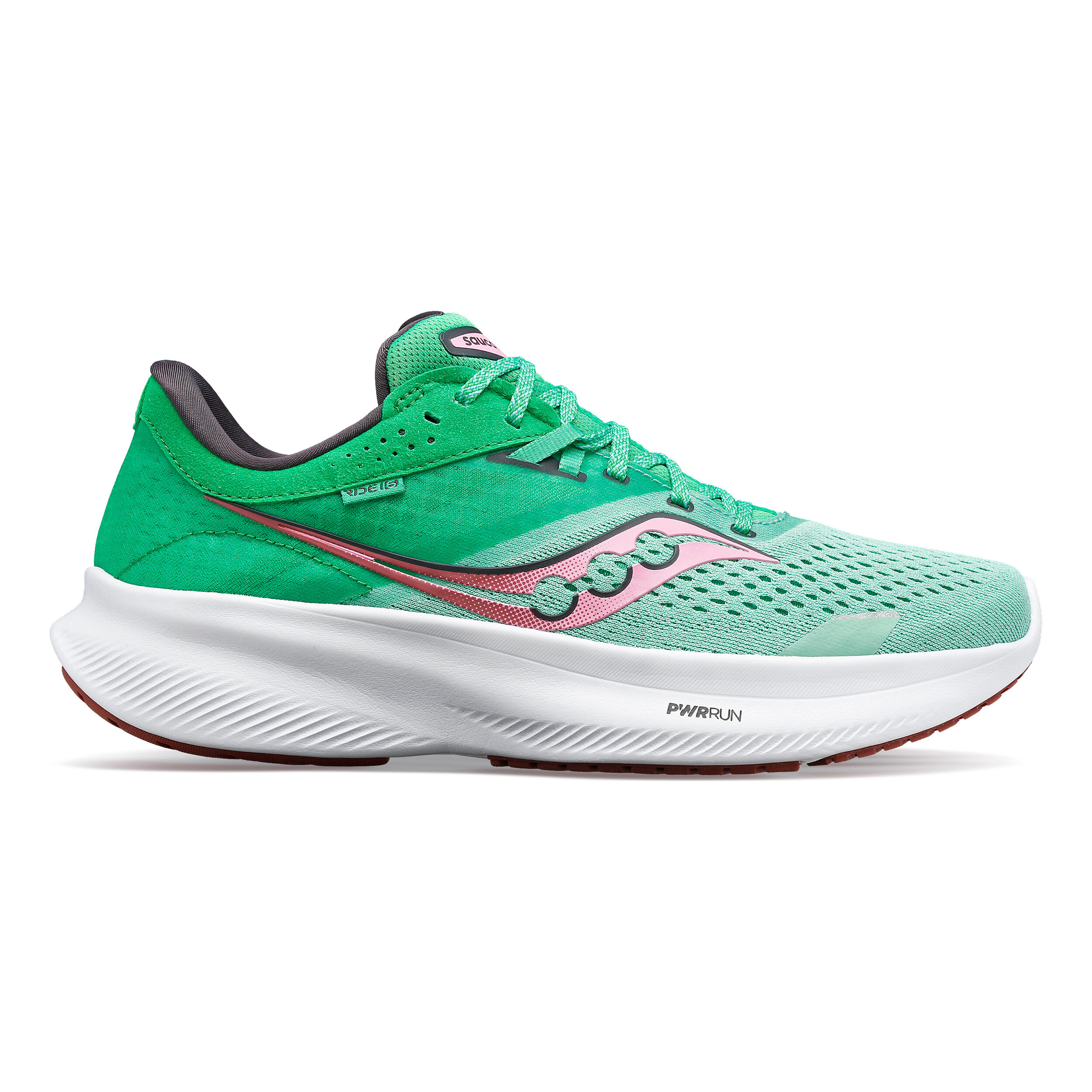 Saucony ride womens green sale