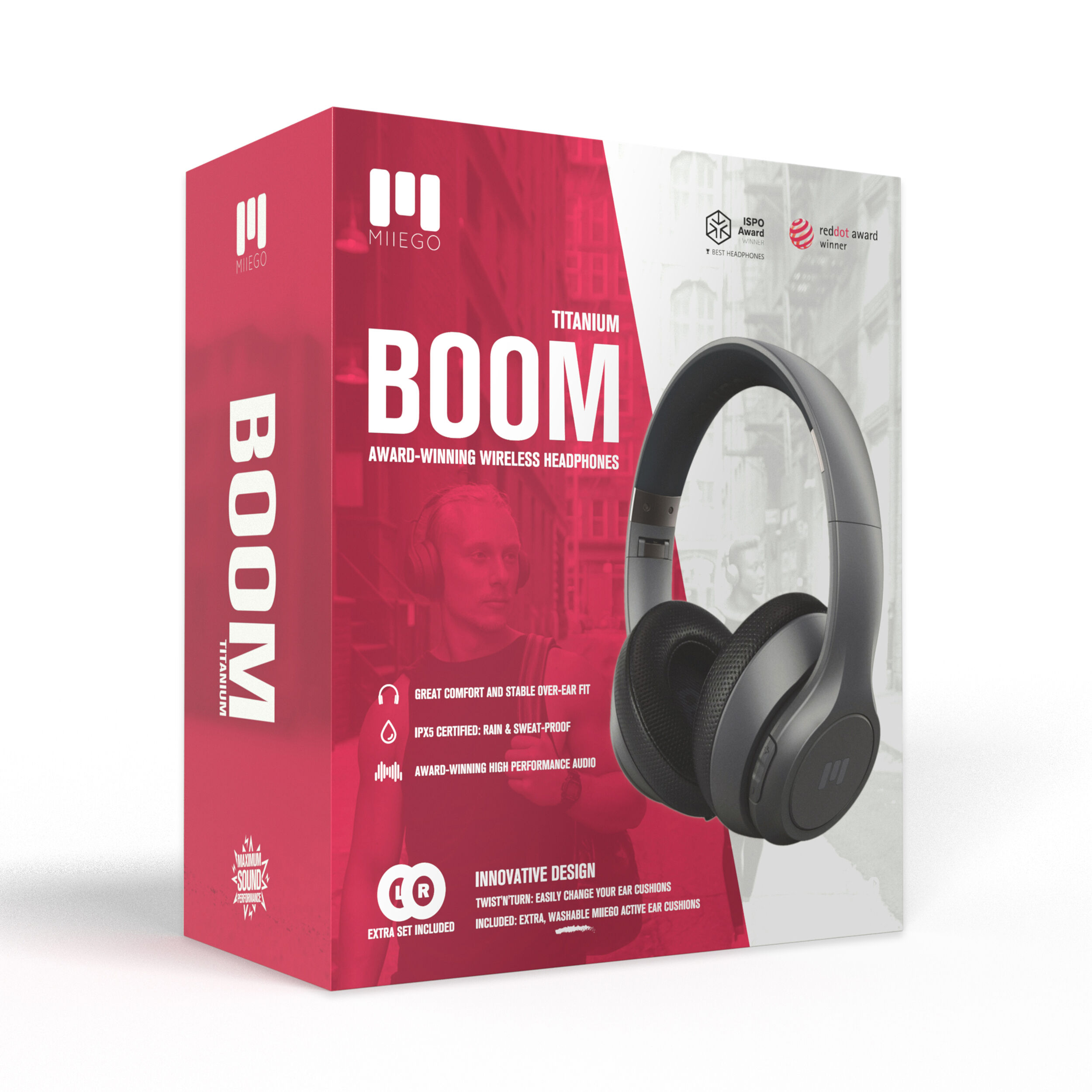 Miiego 2025 boom headphones