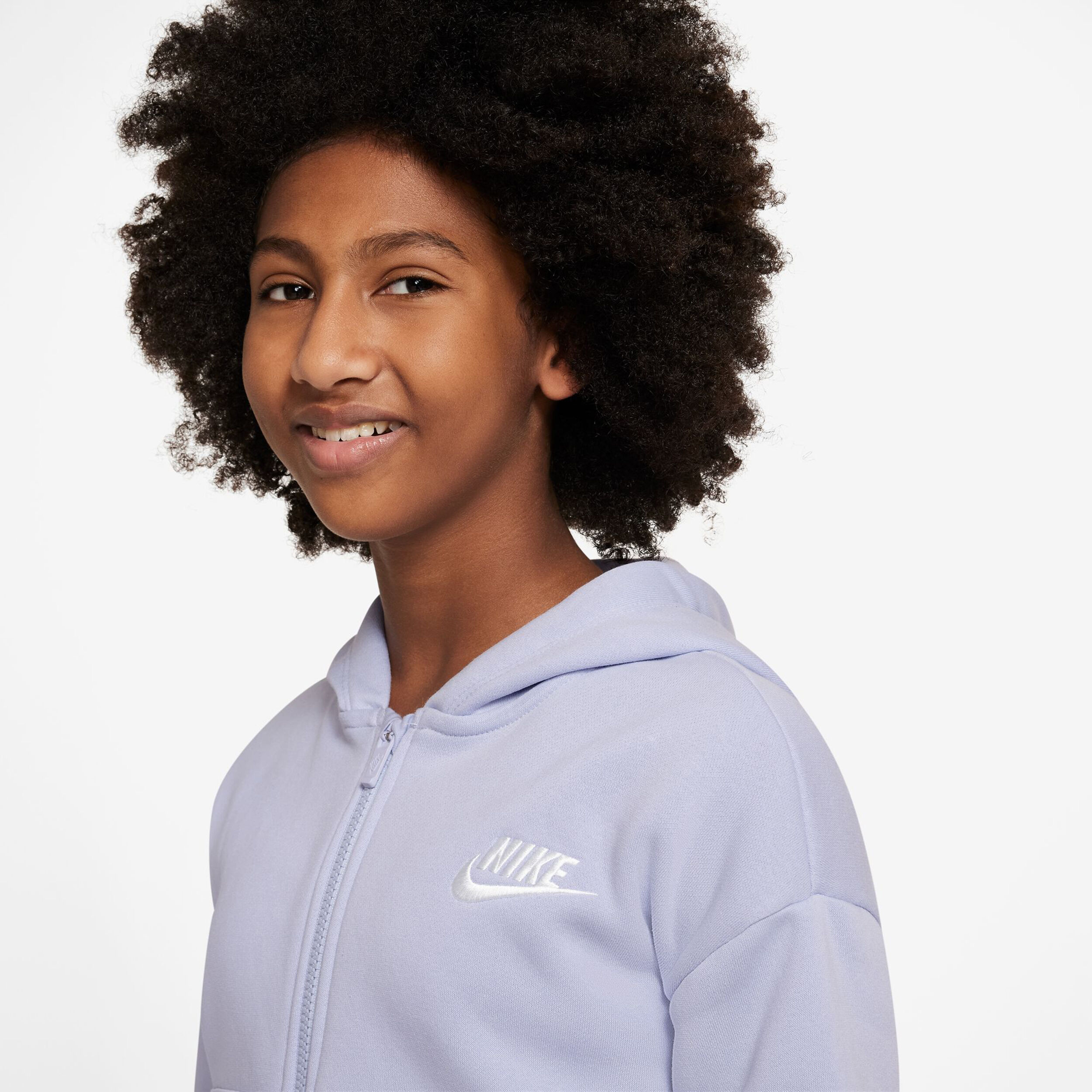 Buy Nike Big Kids Zip Hoodie Girls Lilac online Running Point COM