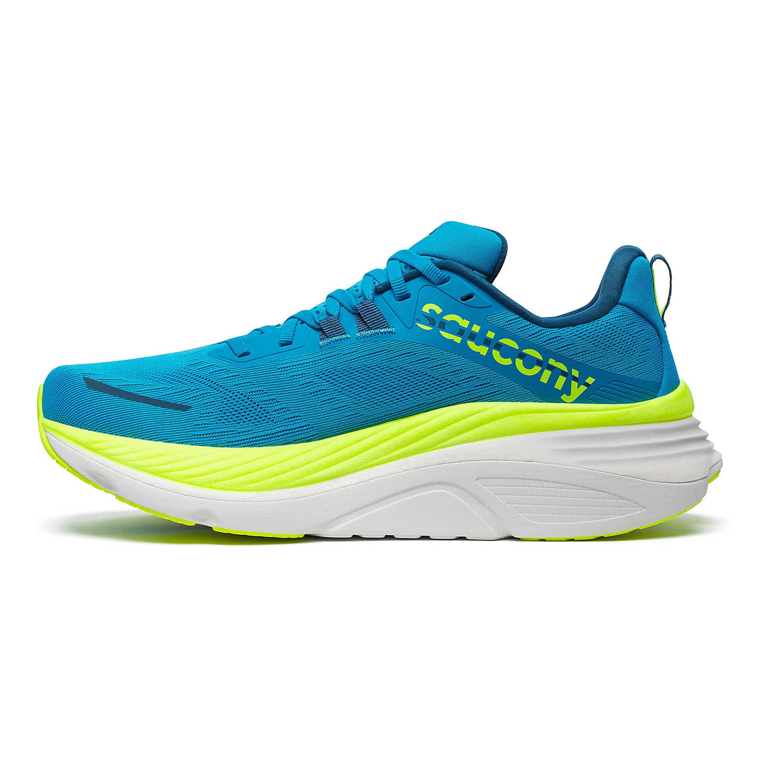 Hurricane 24 Stability Running Shoe Men Blue Lime