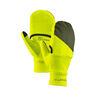 ADV Lumen Fleece Hybrid Running Gloves-Neon Green