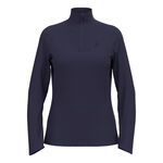 Odlo Clothing Odlo Essential 1/2 Zip Long Sleeve Women-Dark Blue
