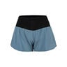 Multi Pocket Running Shorts Women-Petrol