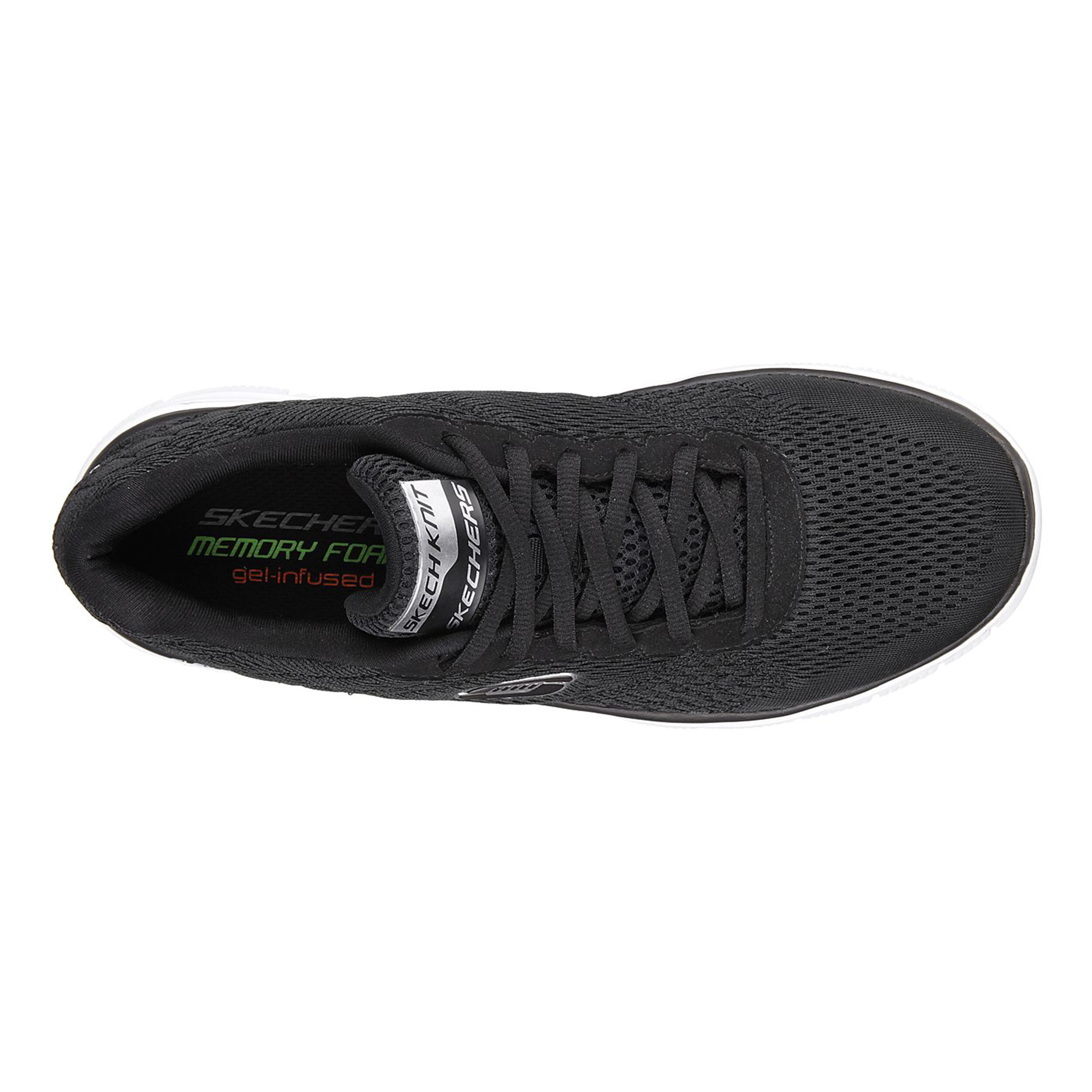 Buy Skechers Flex Advantage Covert Action Natural Running Shoe Men Black White online Running Point COM