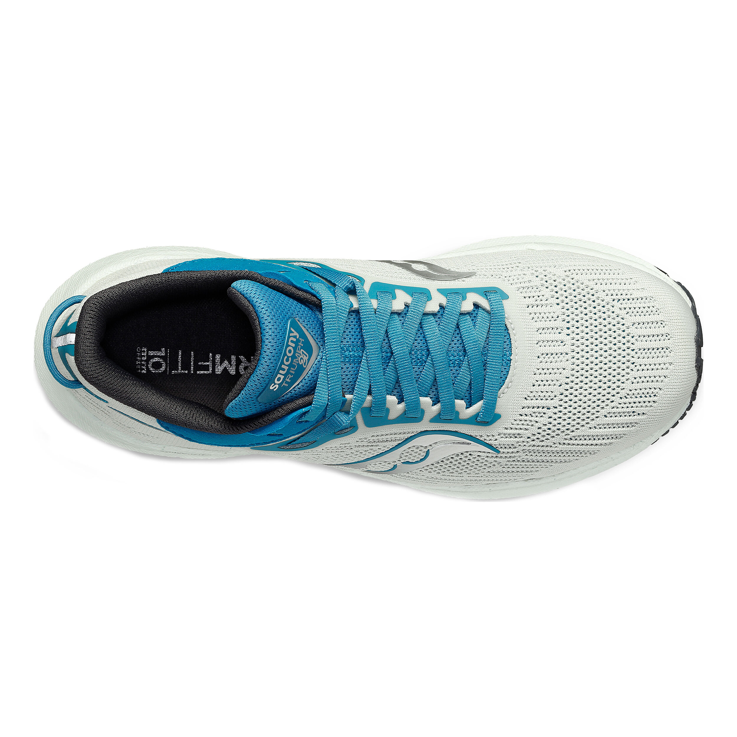 Buy Saucony Triumph 21 Neutral Running Shoe Women White Light Blue online Running Point COM