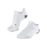 RU5 Race Invisible Running Socks Women-White,Grey