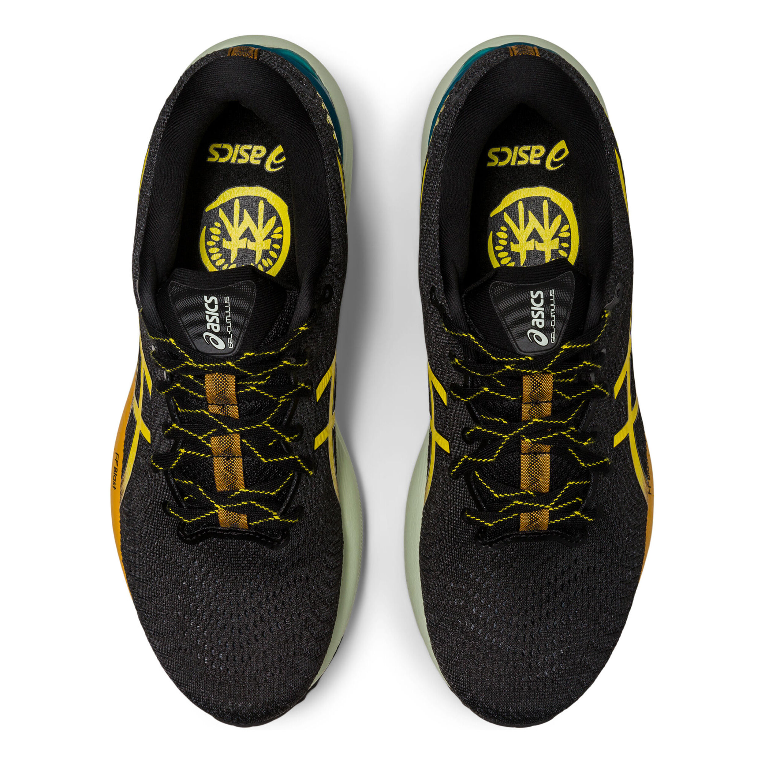 Asics gel cumulus yellow online