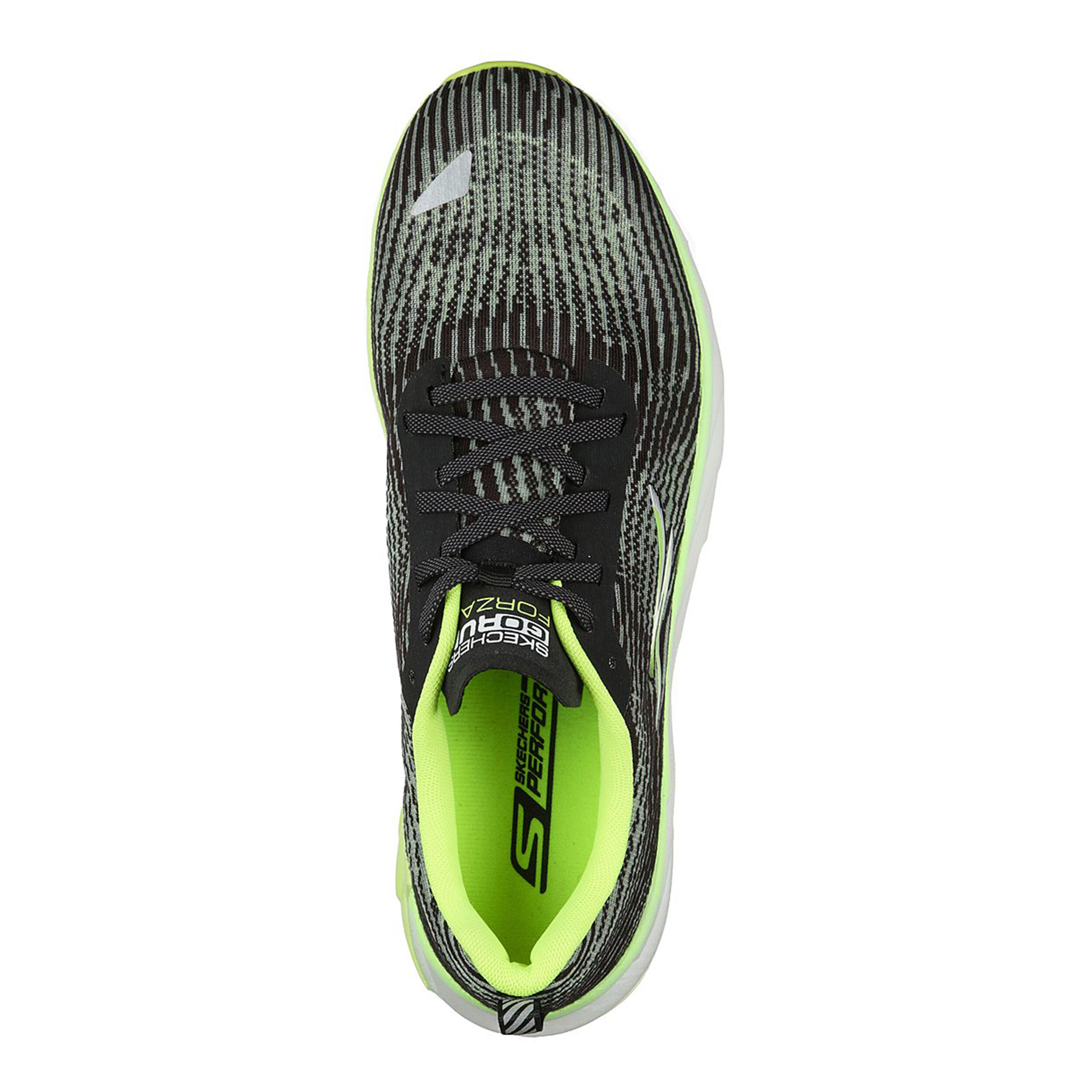 Buy Skechers Forza 4 Neutral Running Shoe Men Black Neon Green in size 45 online Running Point COM
