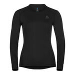 Odlo Clothing Odlo Active Warm Eco BI Top Crew Neck Long Sleeve Women-Black