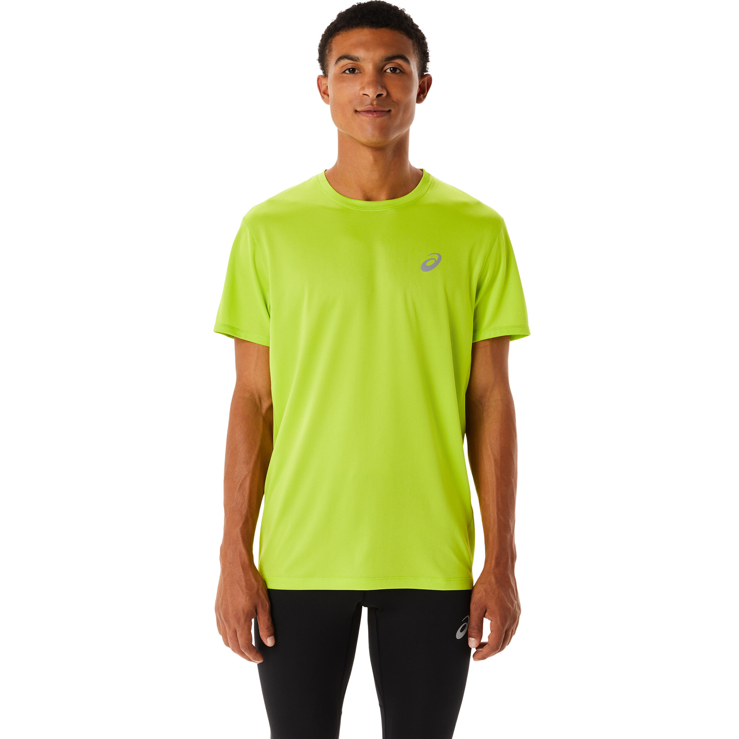 Buy ASICS Core Running Shirt Men Neon Green online Running Point COM