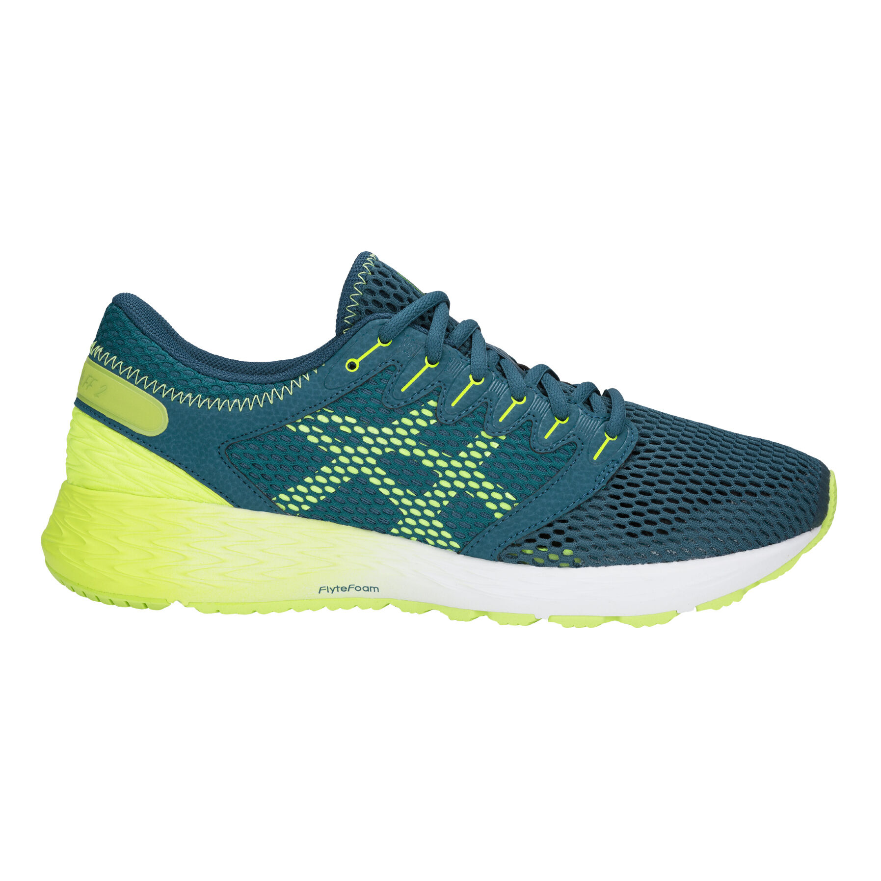 Buy ASICS RoadHawk FF 2 Neutral Running Shoe Men Blue Lemon