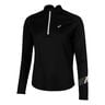 Icon 1/2 Zip Running Shirt Women-Black