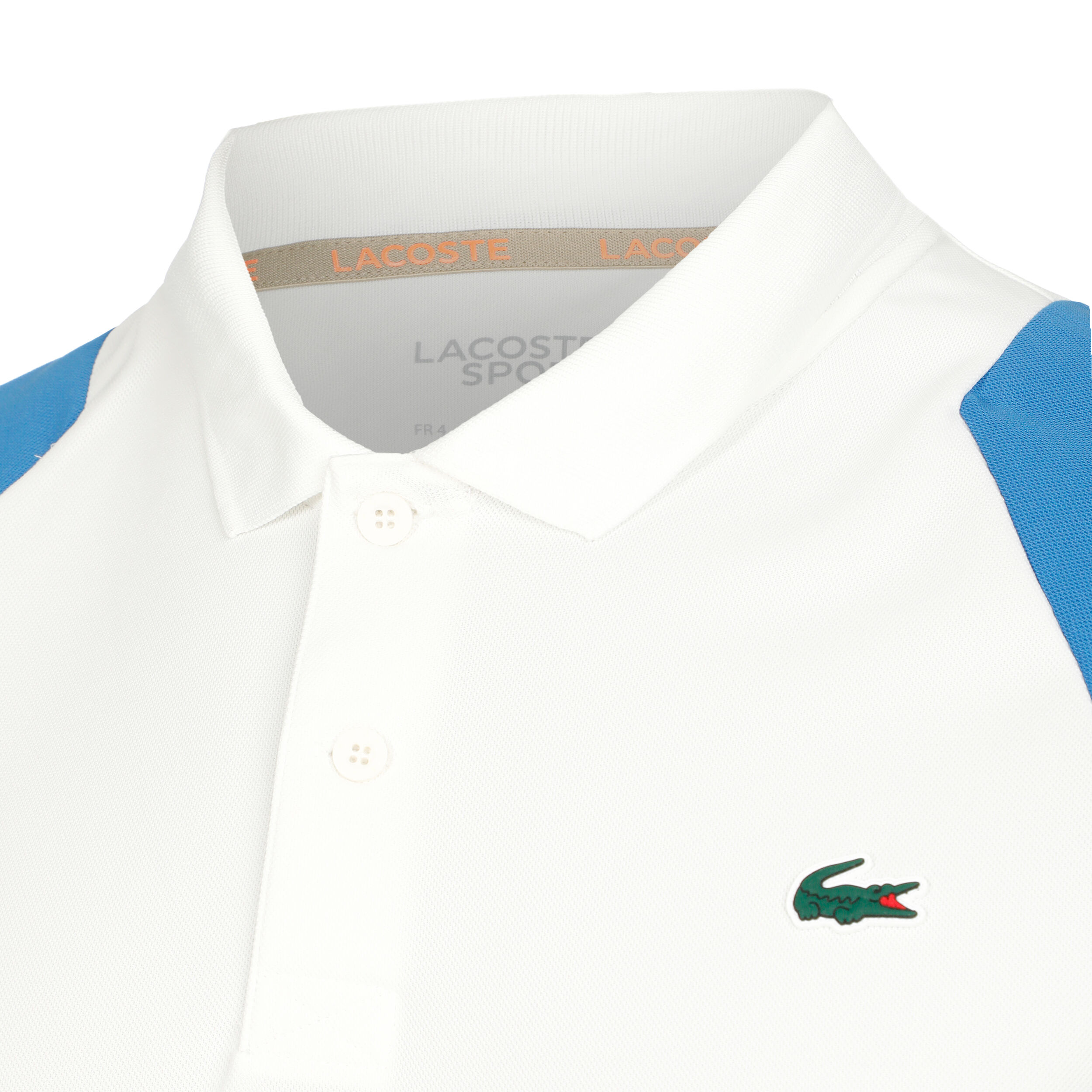 Buy Lacoste Polo Men White Blue online Running Point COM