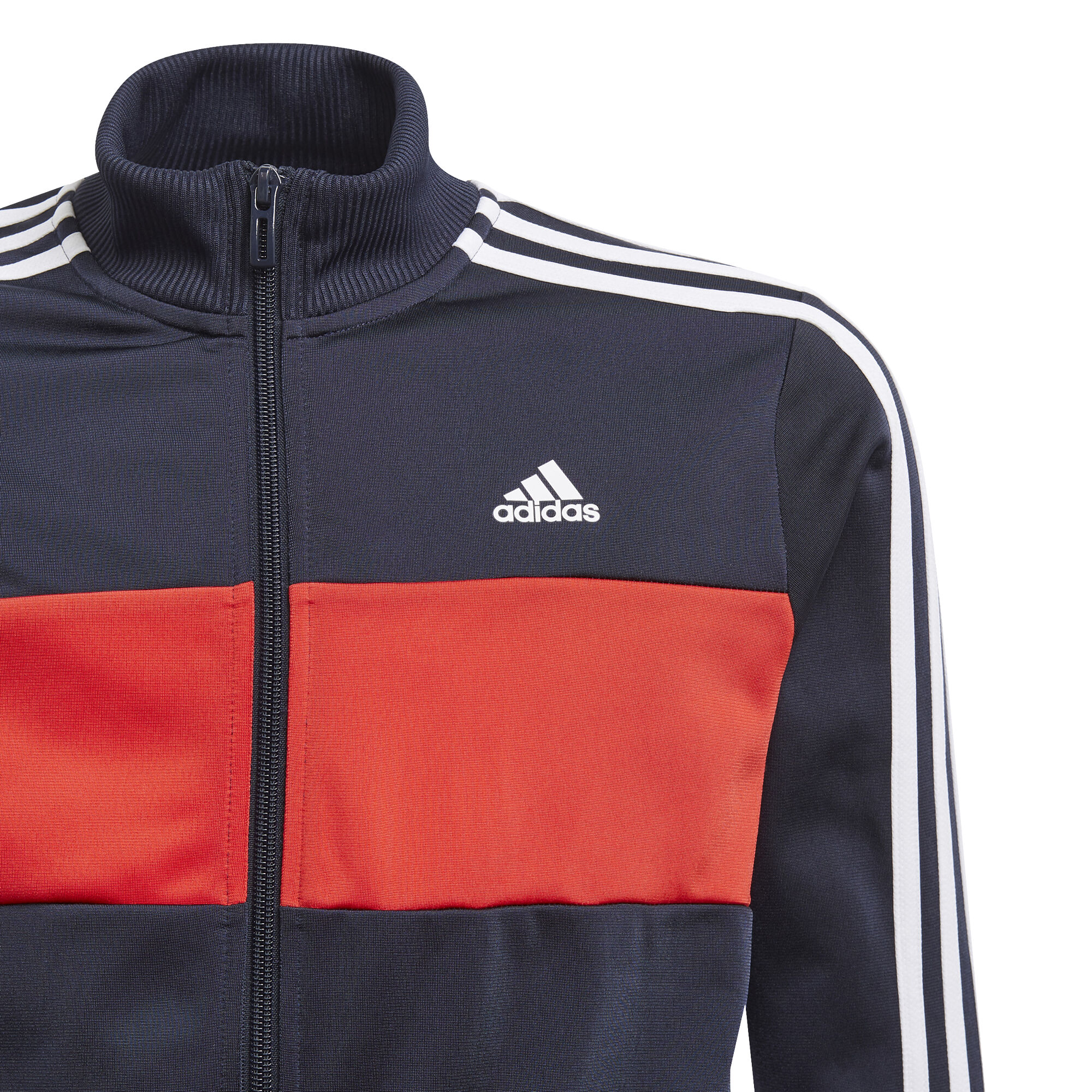 Essentials Tiberio Tracksuit Boys Dark Blue Red