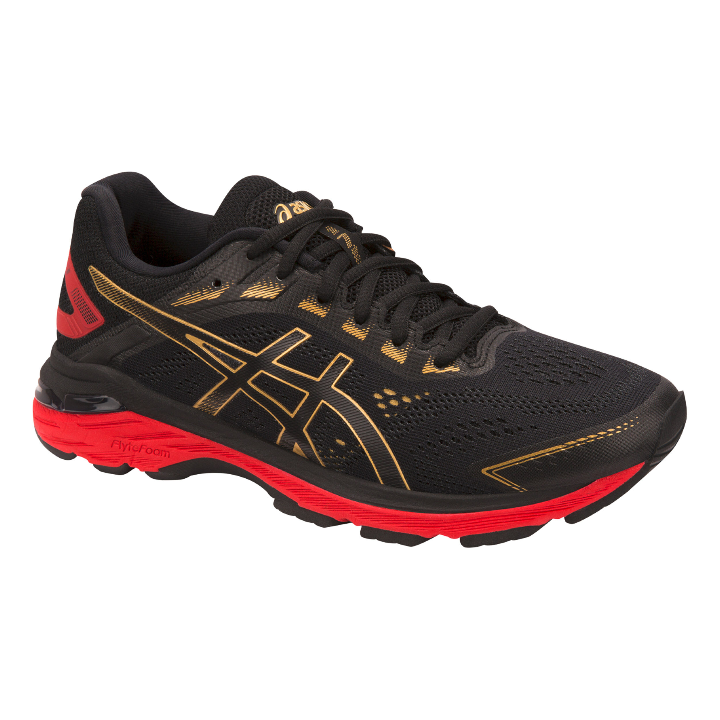 Buy ASICS GT 2000 7 Stability Running Shoe Women Black Red online Running Point COM