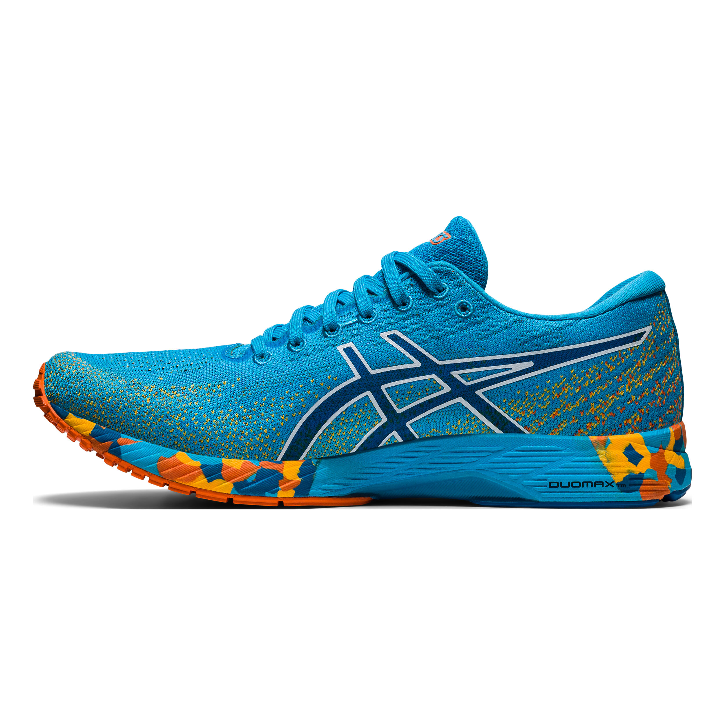 Turquoise asics trainers discount